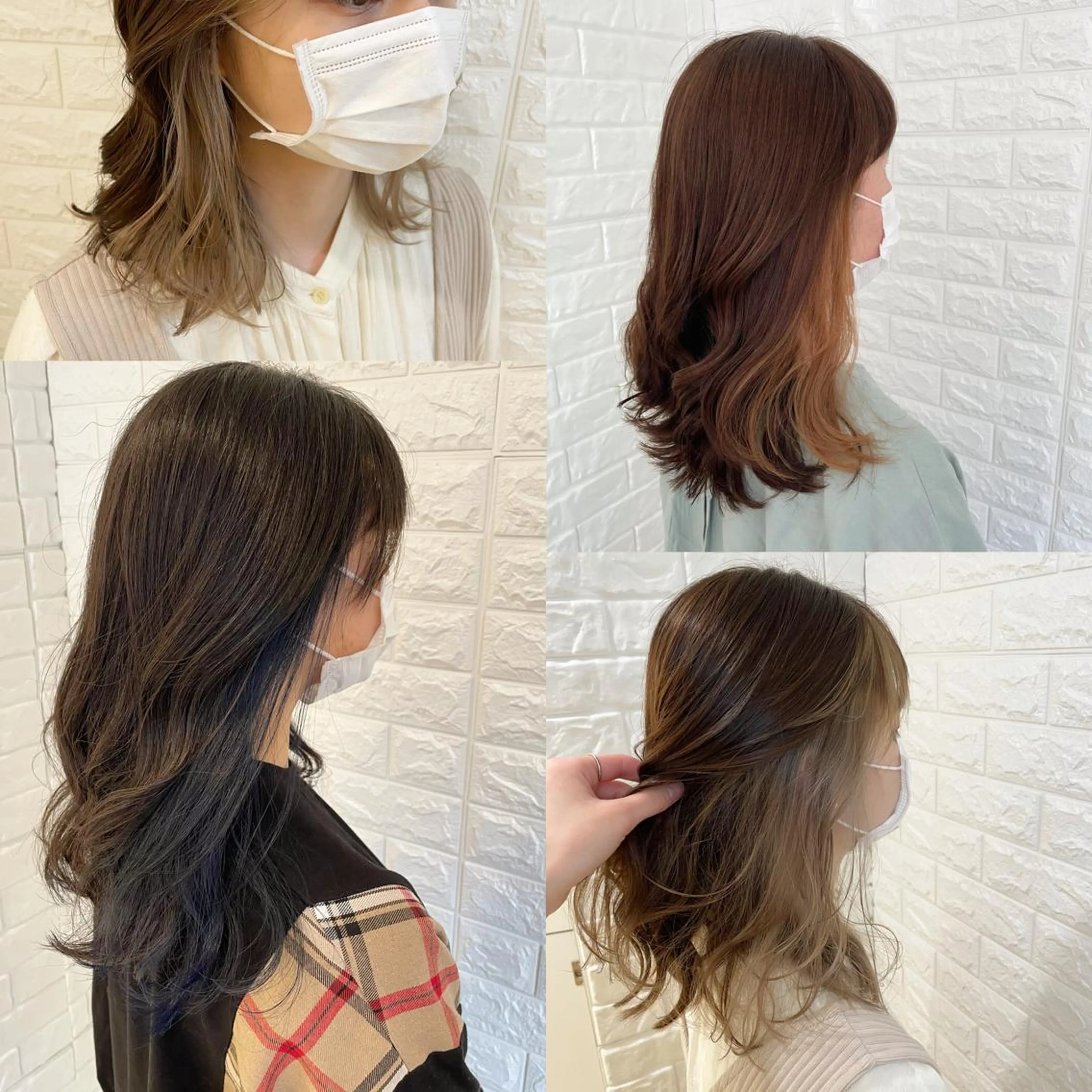 カラー 〖 韓国hair 〗 室岡 咲希のヘアスタイル