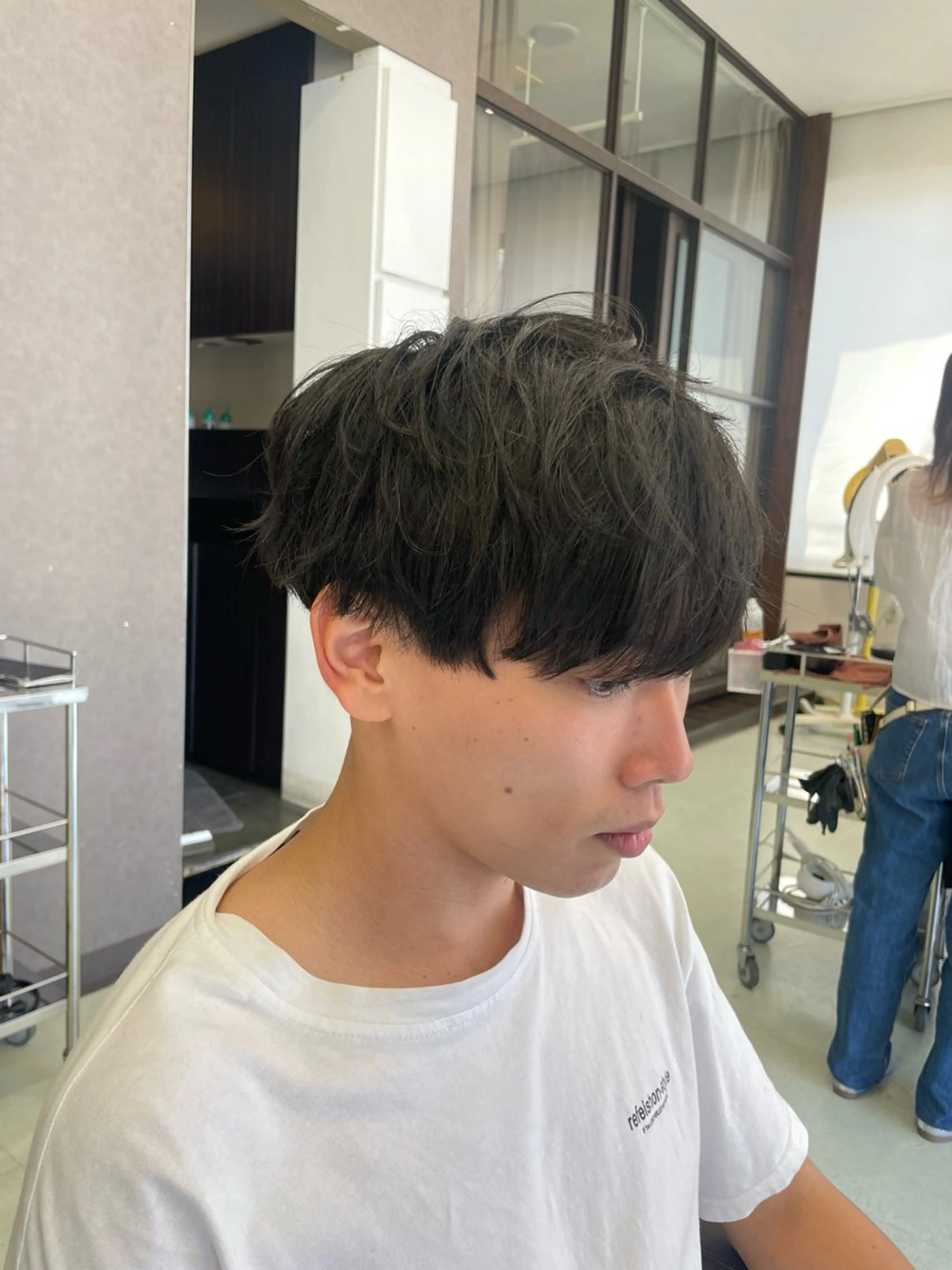 メンズ マッシュ カット ✨似合わせ特化美容師 WILL上村 拳吾のヘアスタイル