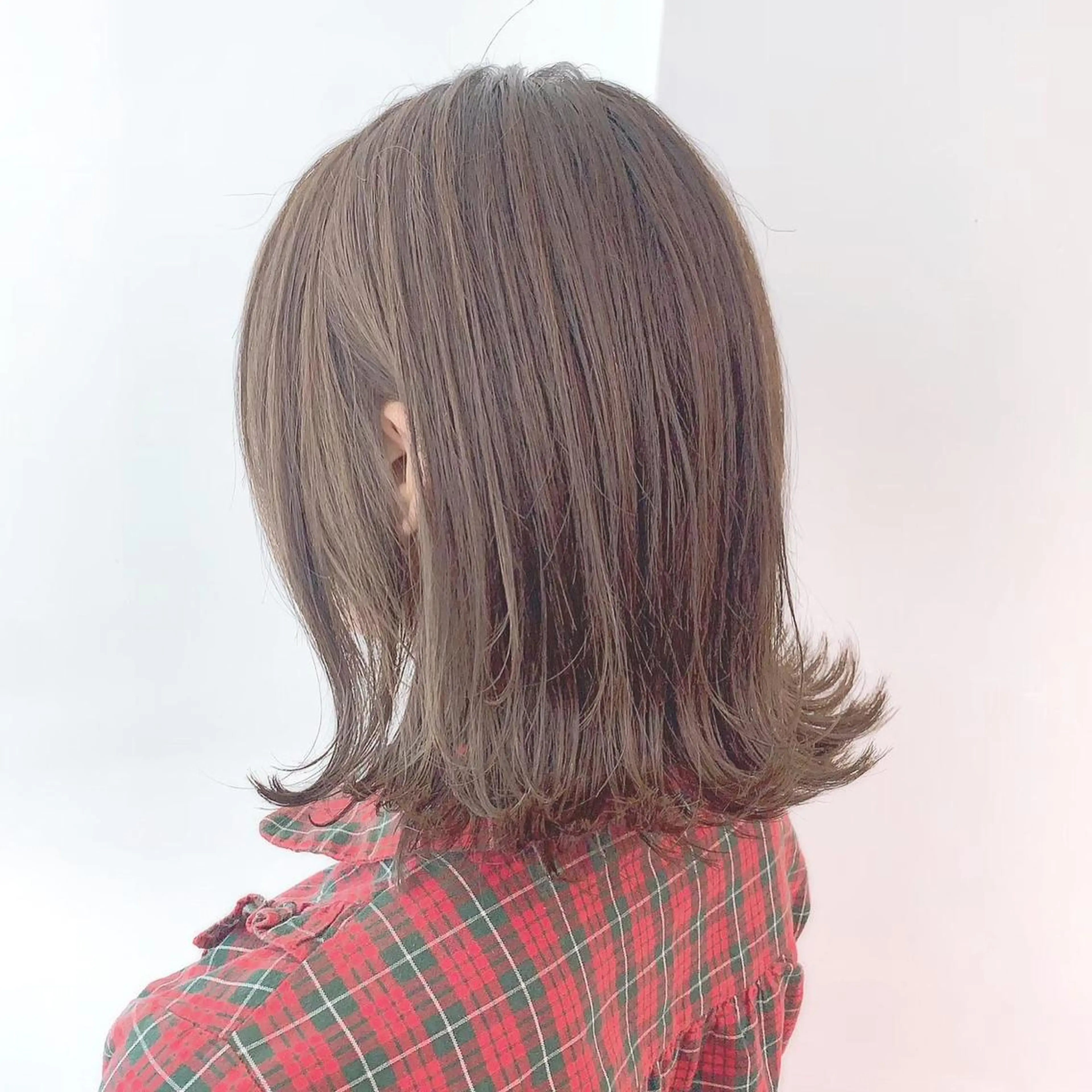 セミロング カラー ヘアアレンジ 【公式】 will横浜店のヘアスタイル