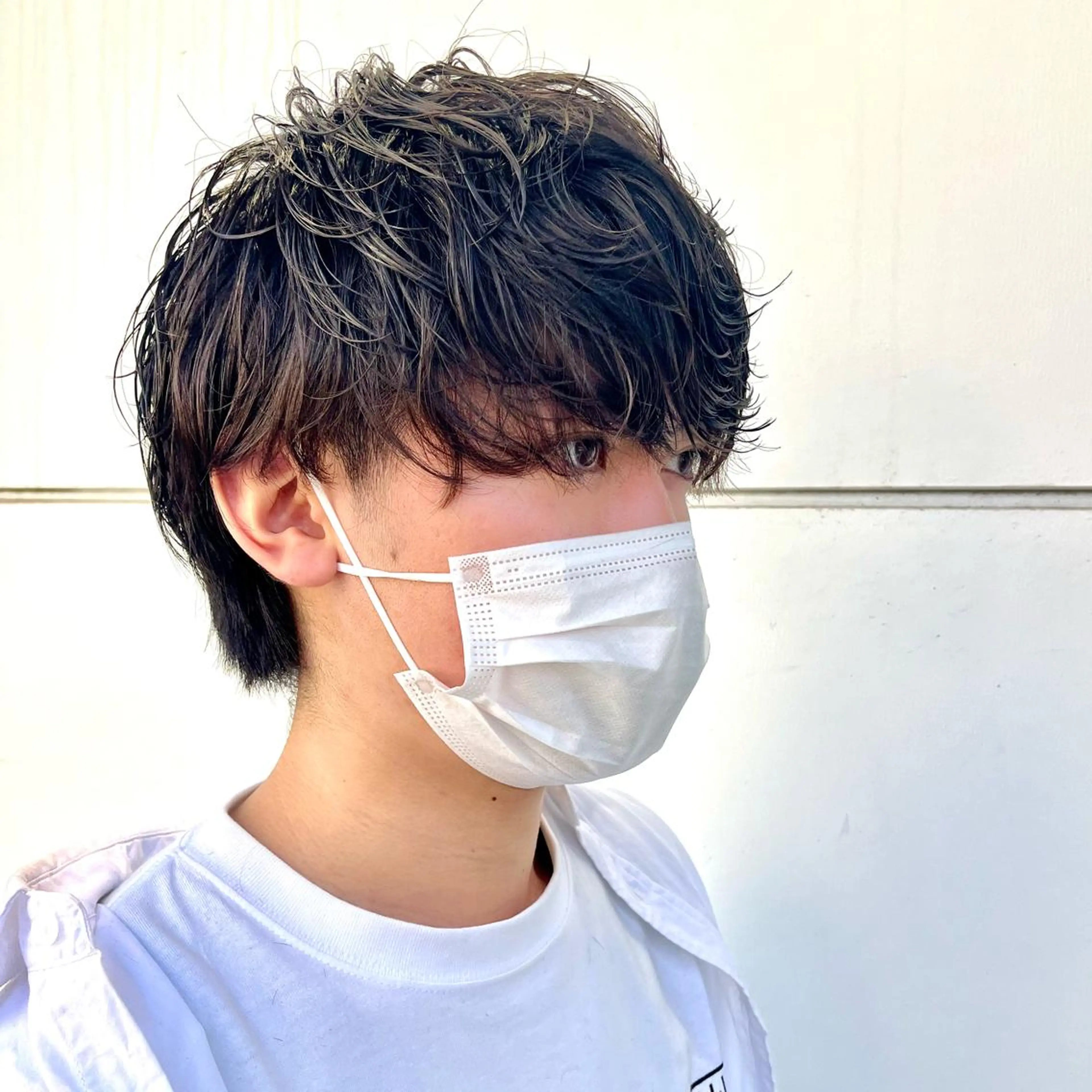 パーマ メンズ うるツヤハイトーン✨ /西川郁巳のヘアスタイル