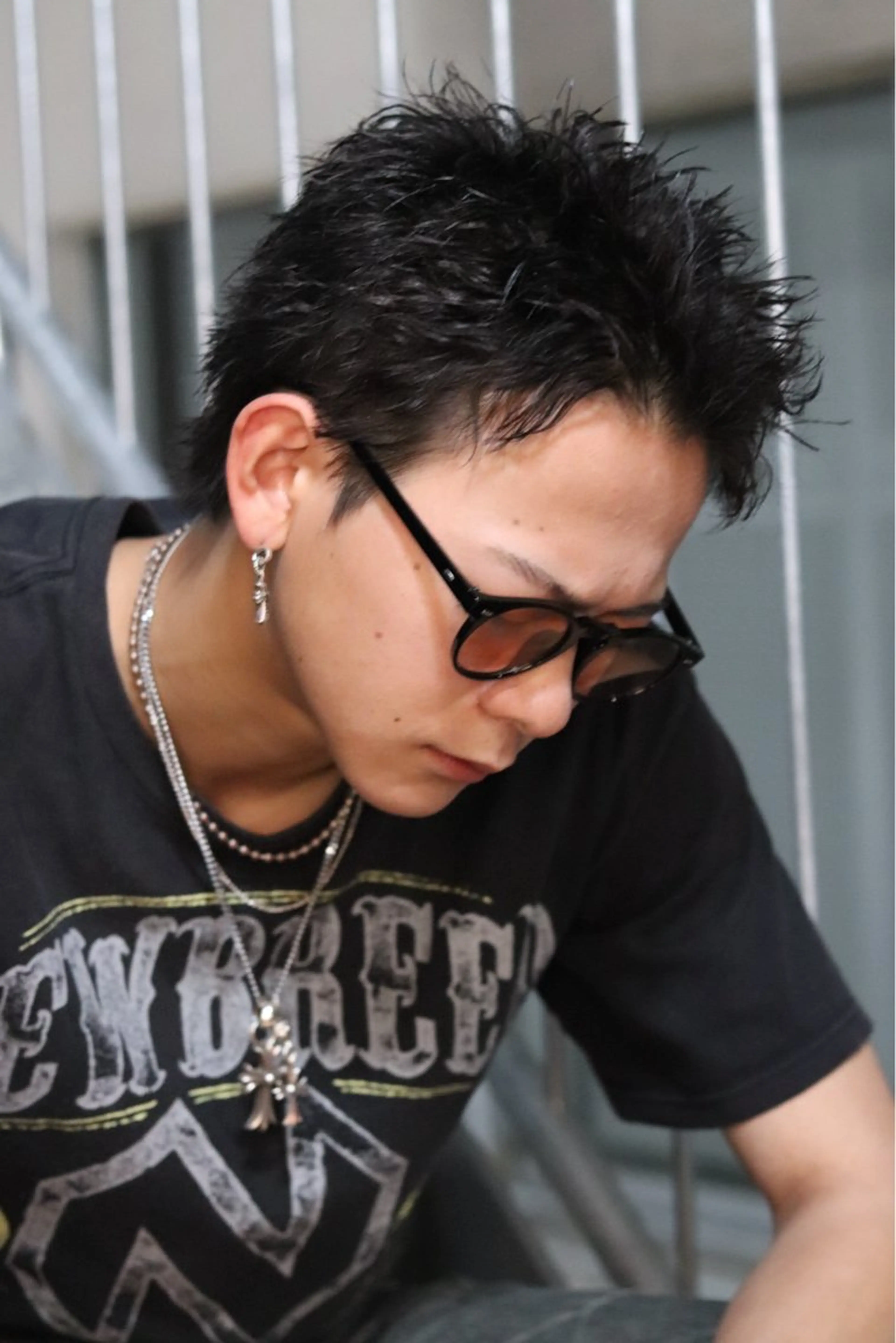 ショート パーマ メンズ カット ヘアセット メンズ特化🧞‍♂️ ASHU🧞‍♂️のヘアスタイル