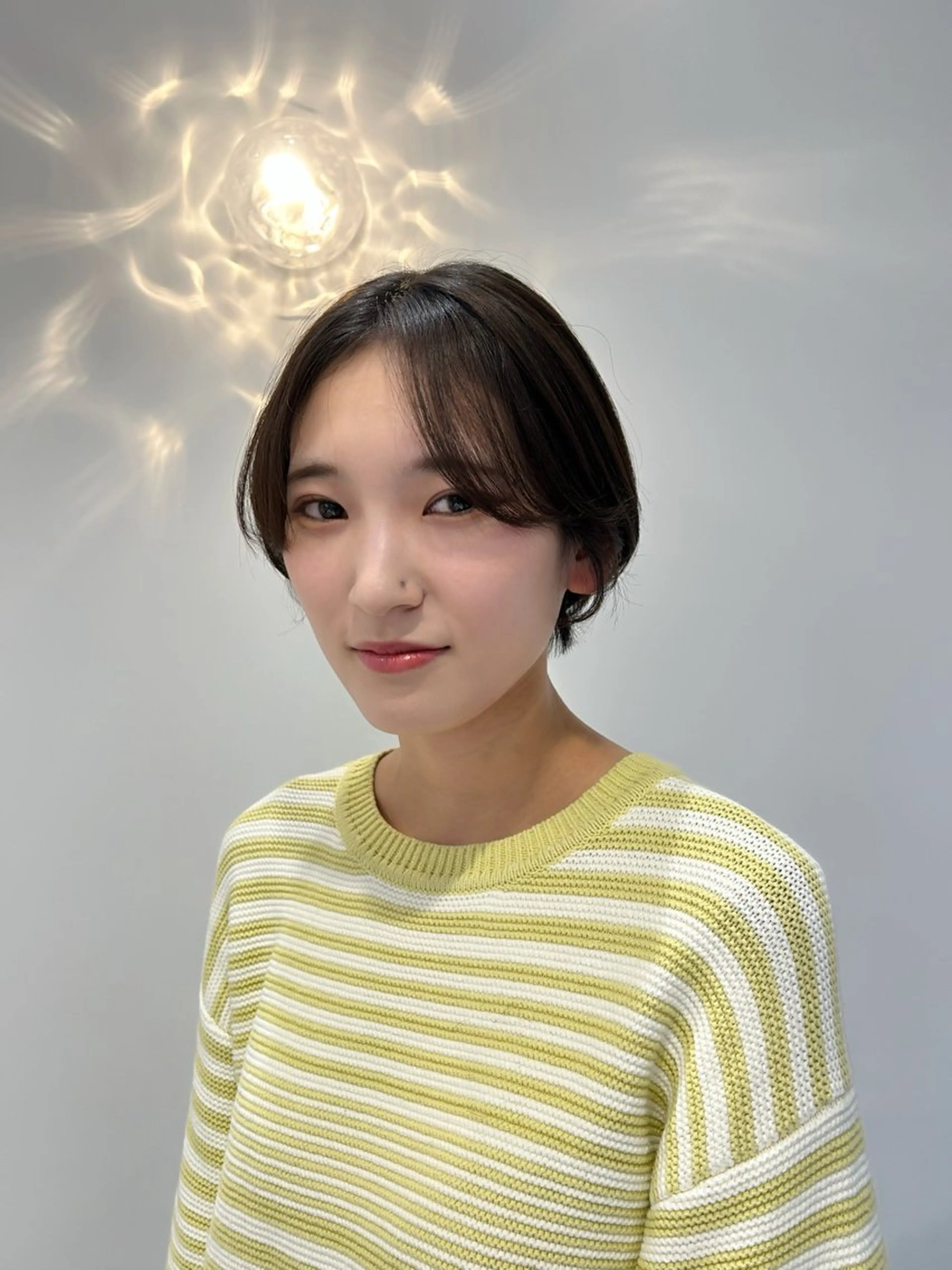 ショート gigs double所属・萩野 百香のヘアスタイル