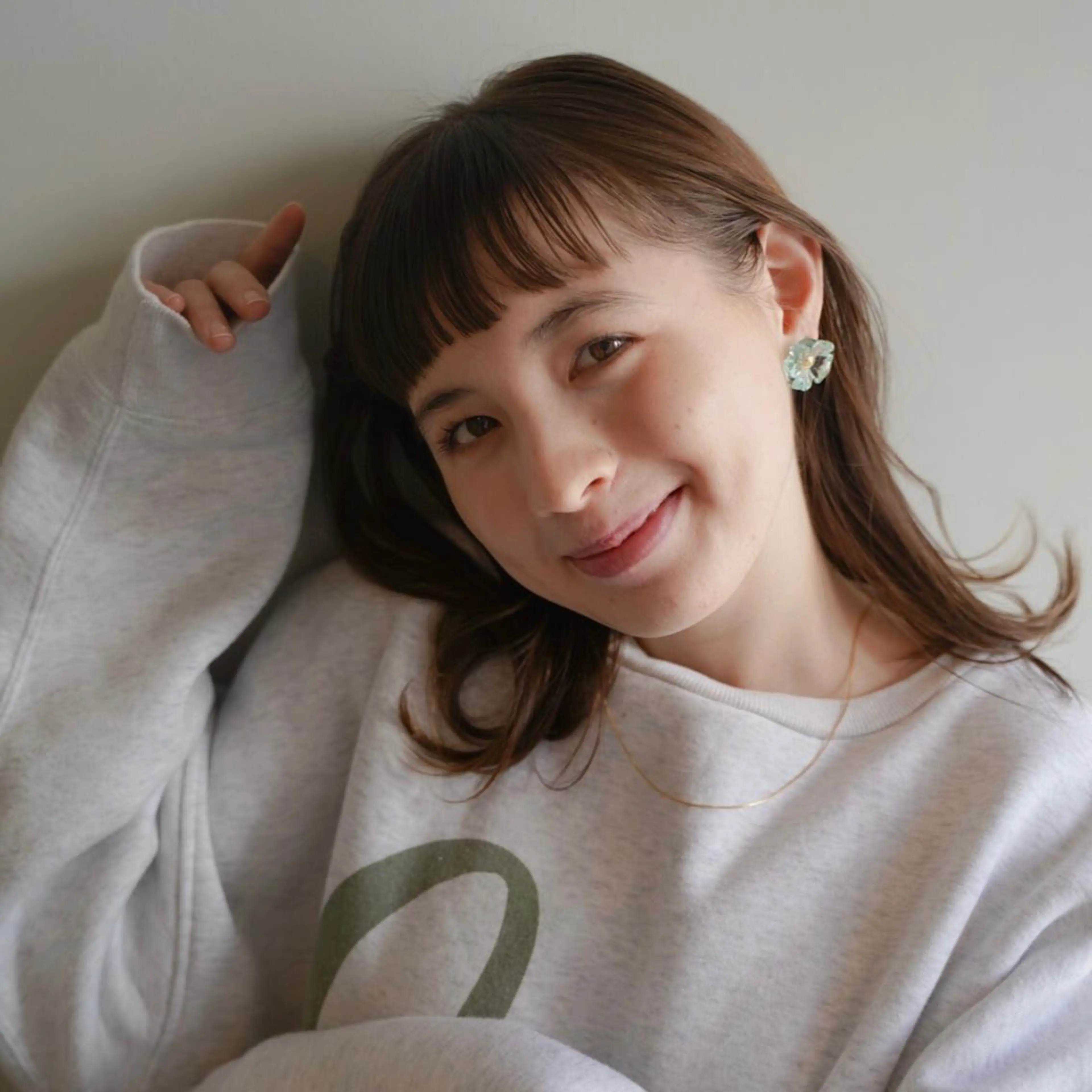 ミディアム 板谷みさき /艶ボブ/藤沢美容室のヘアスタイル