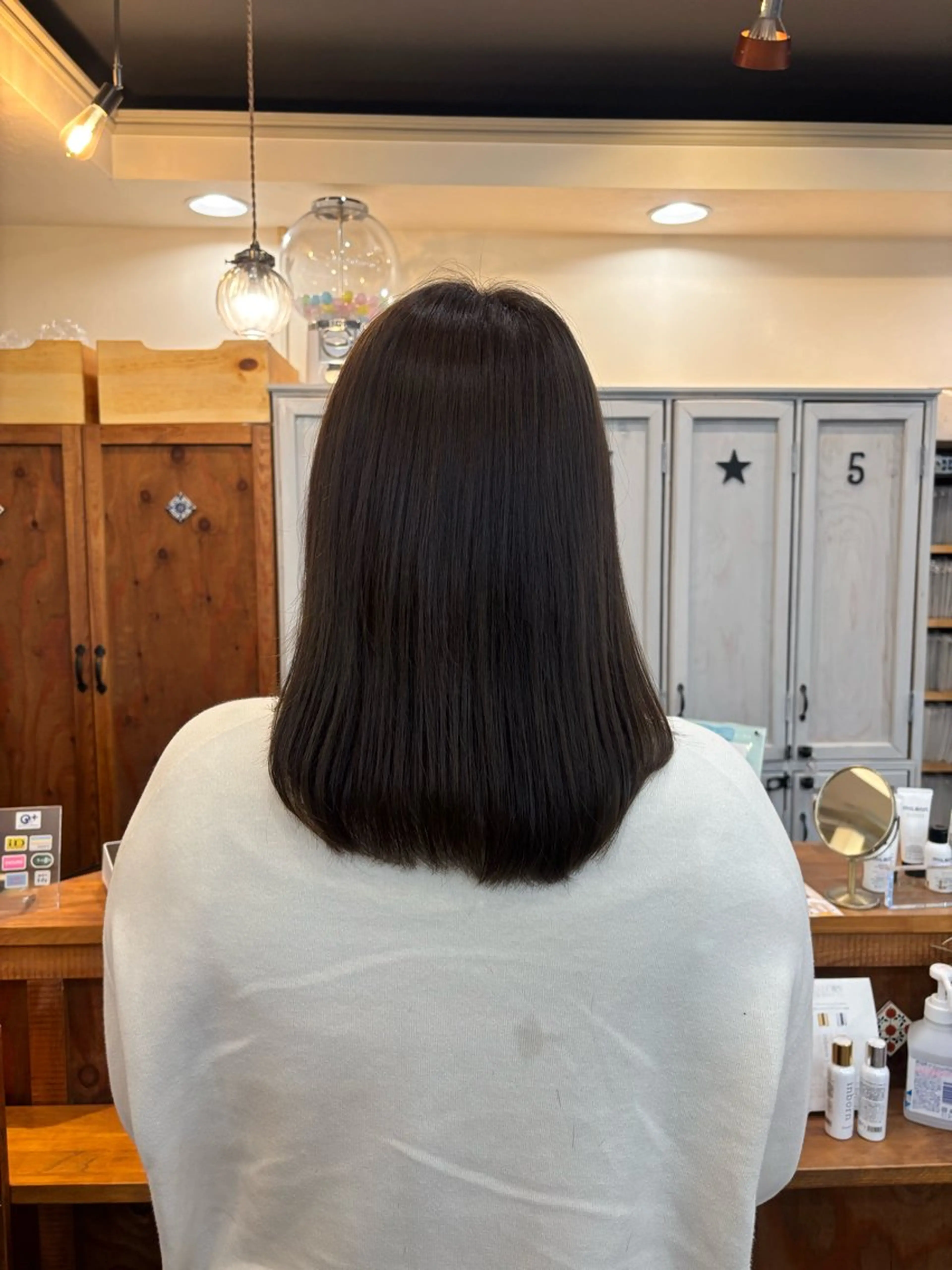 セミロング カラー ヘアカラー ar北千住所属・🦋ふくだ ゆうな🦋のヘアスタイル