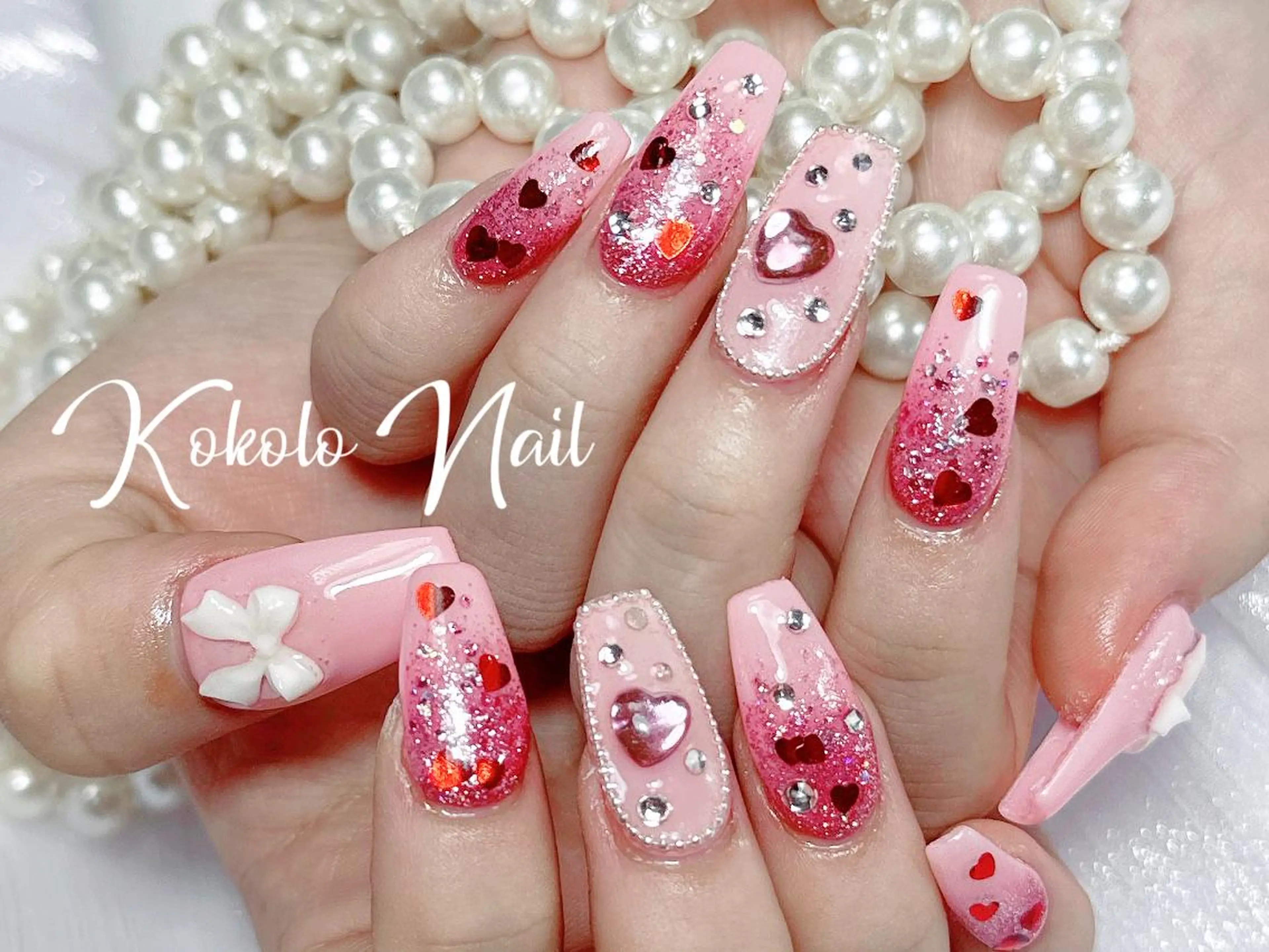 ネイル 💗KOKORO NAIL💗のネイルデザイン