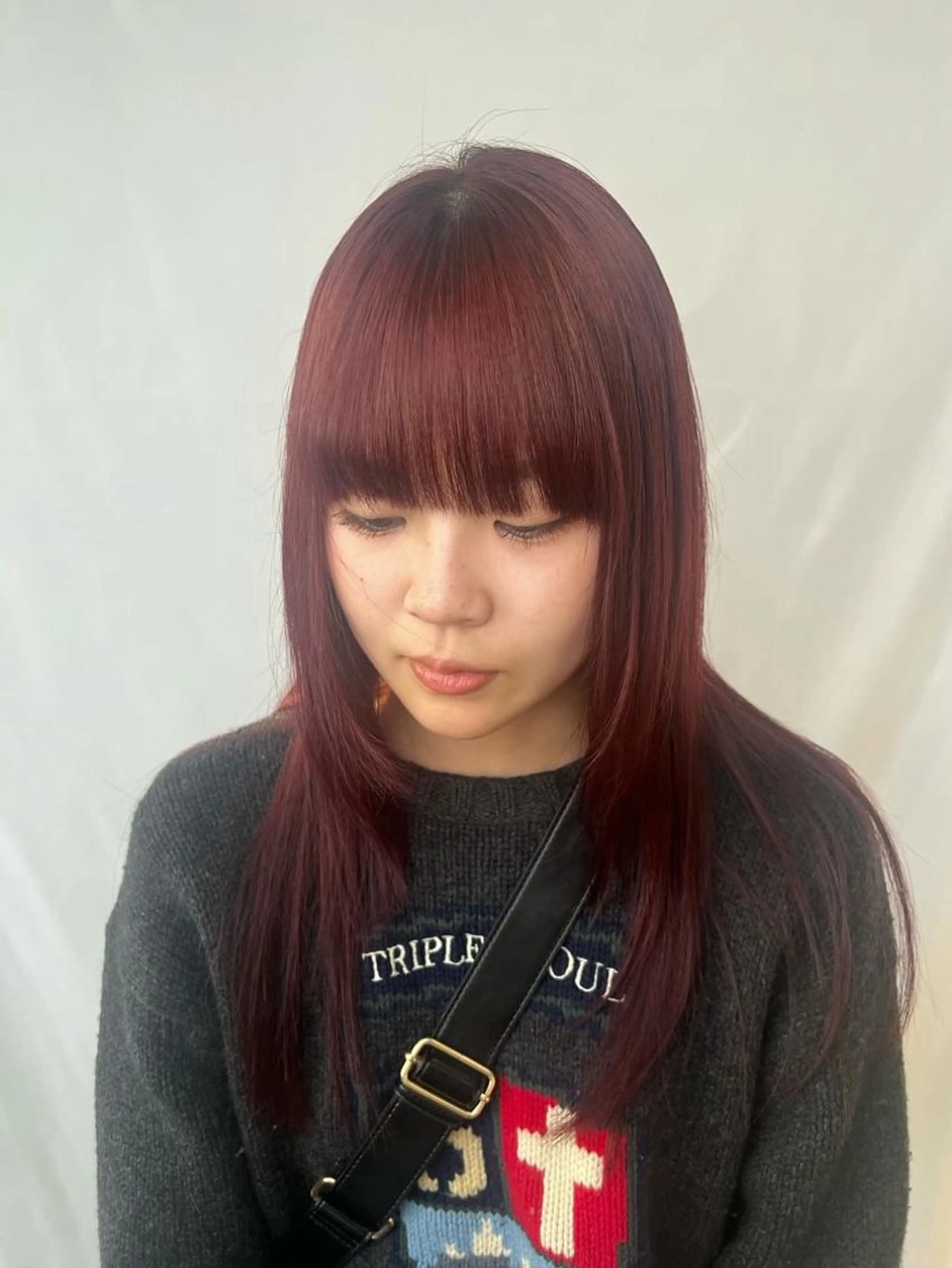 ロング カラー トリートメント 松尾 乾伸のヘアスタイル
