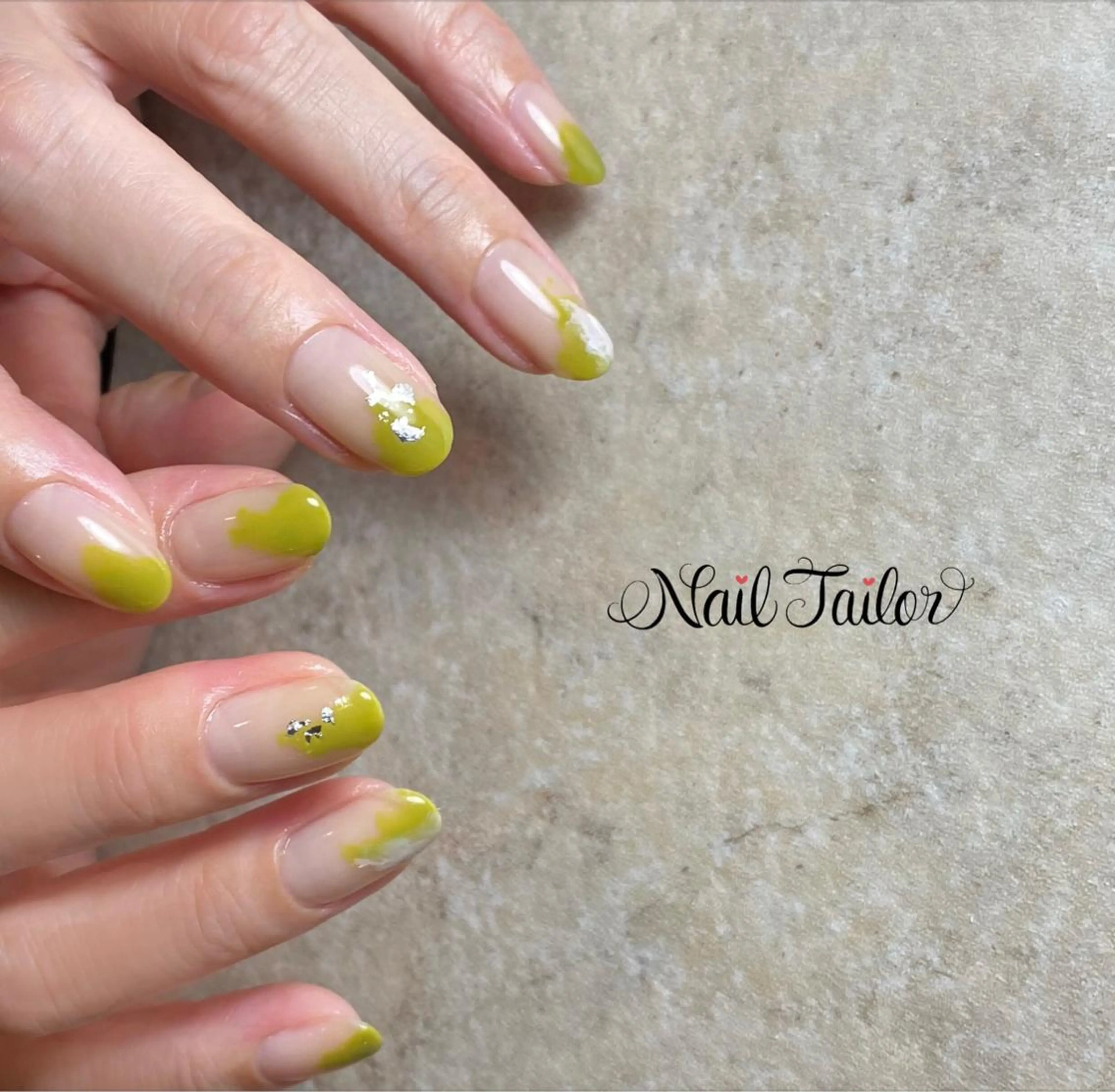 ネイル 長さ出し ジェルネイル ニュアンスネイル オフィスネイル ピスタチオネイル ハンドネイル 〜Nail Tailor〜　ネイルテイラー所属・NailTailor ネイルテイラーのネイルデザイン