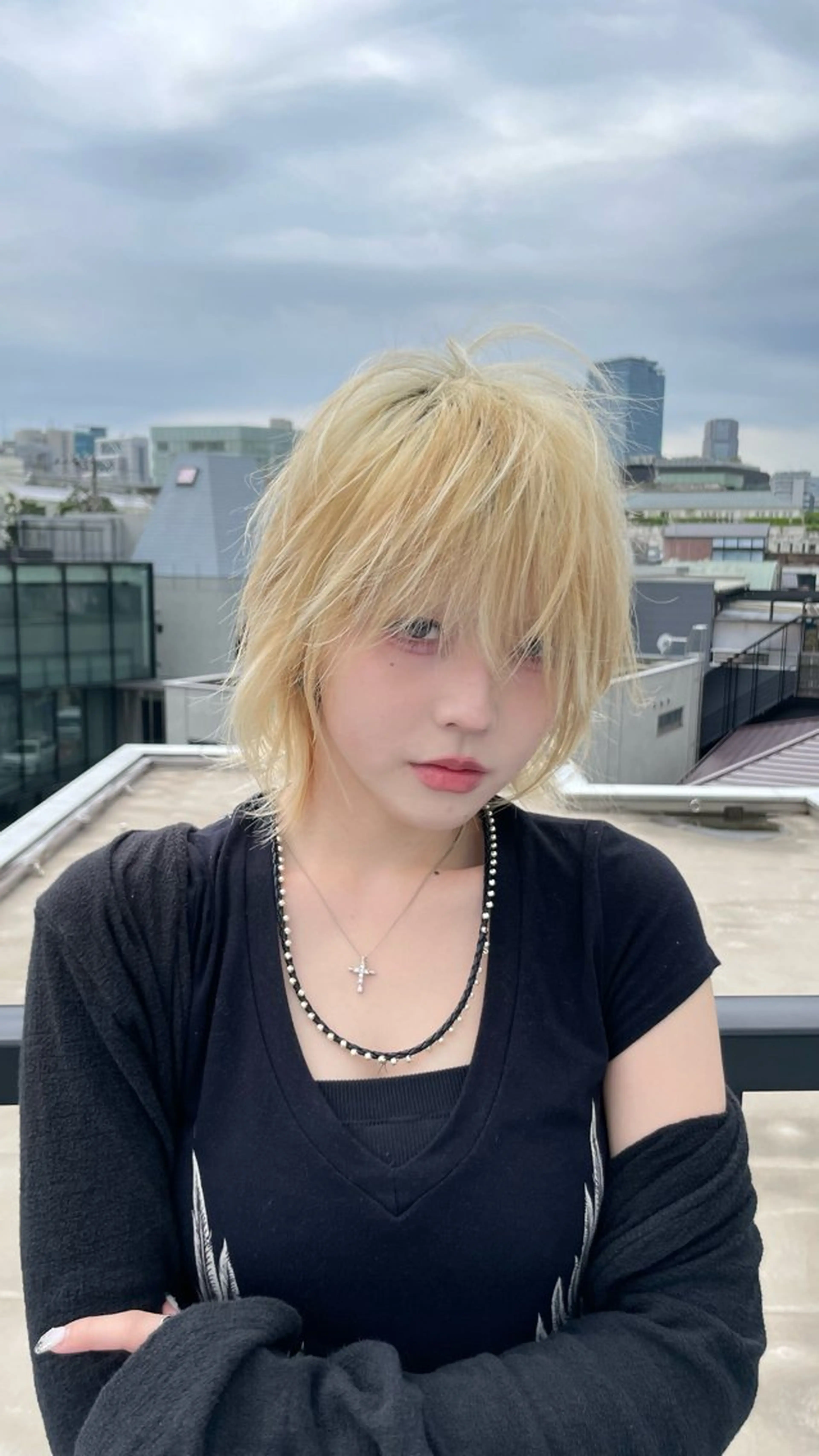 ミディアム カット ヘアカラー トリートメント Lond un Maison.所属・ﾌﾞﾘｰﾁ/ﾚｲﾔｰ ✩.*˚チャンツヨシのヘアスタイル
