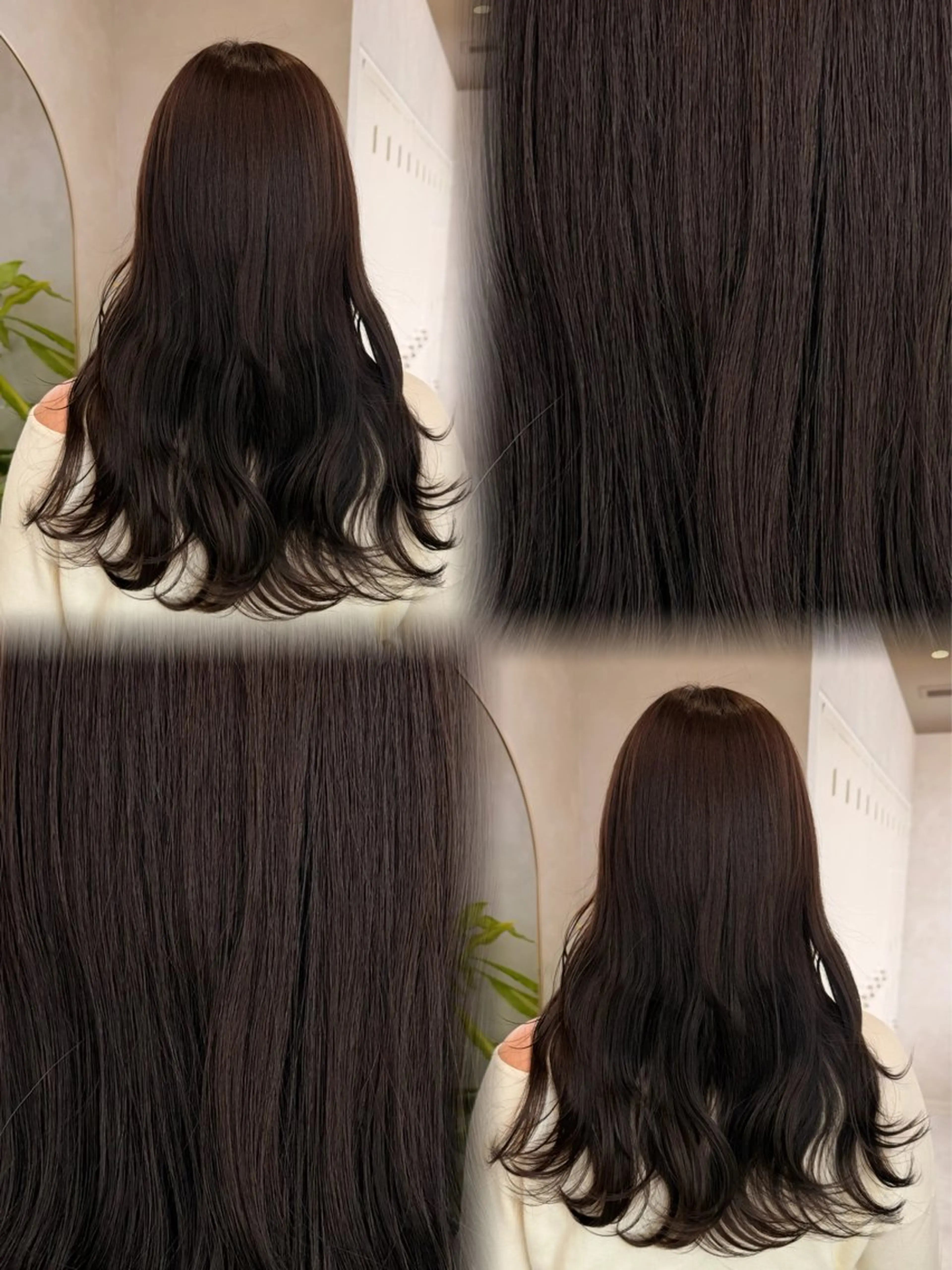 ロング カラー ブラウンカラー マロンブラウン 🌷Eleanor Aya🌷のヘアスタイル