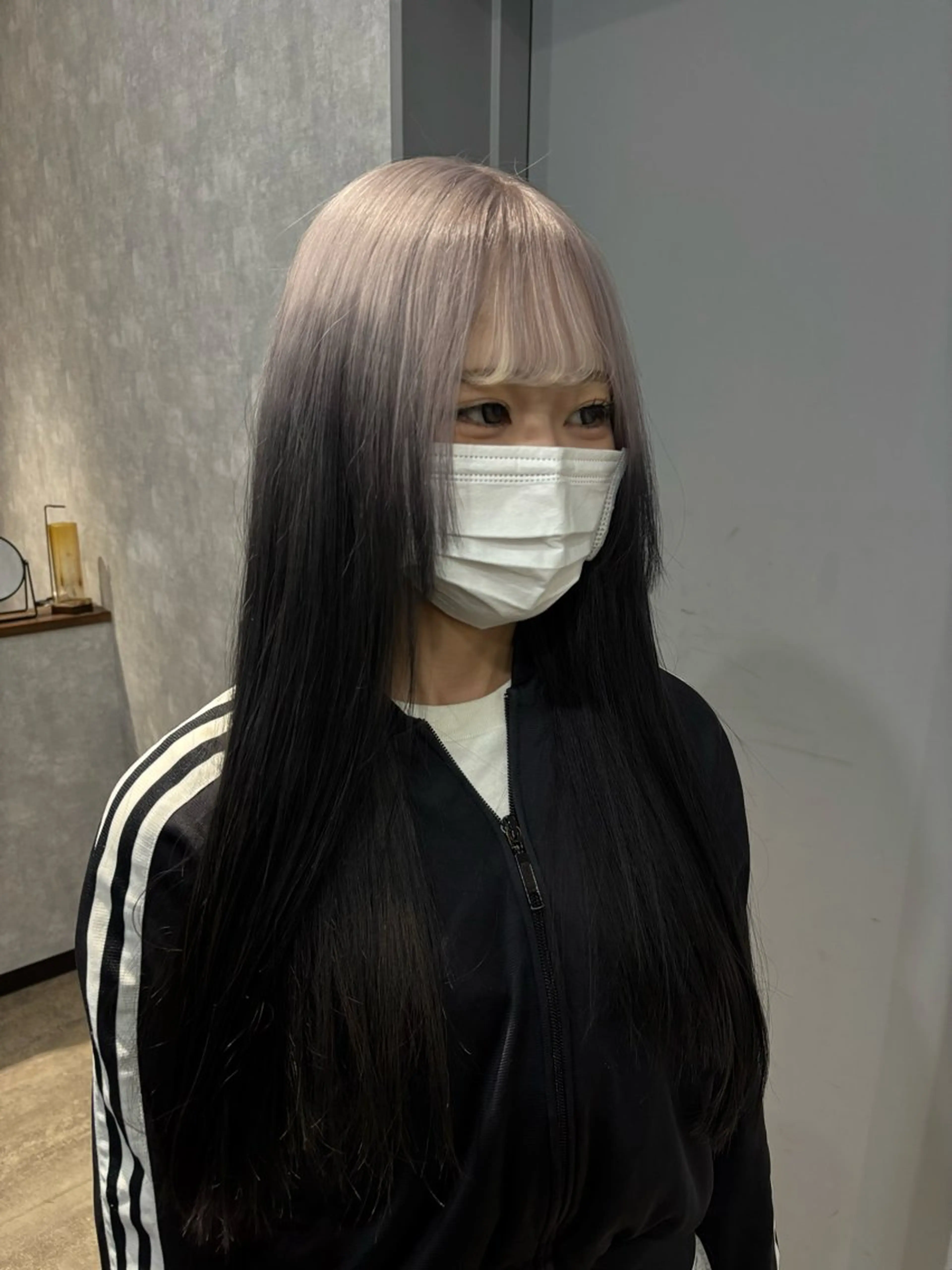 ロング カラー カット ヘアカラー トリートメント 🌐NATSUMI 🌐【寒色カラー】のヘアスタイル