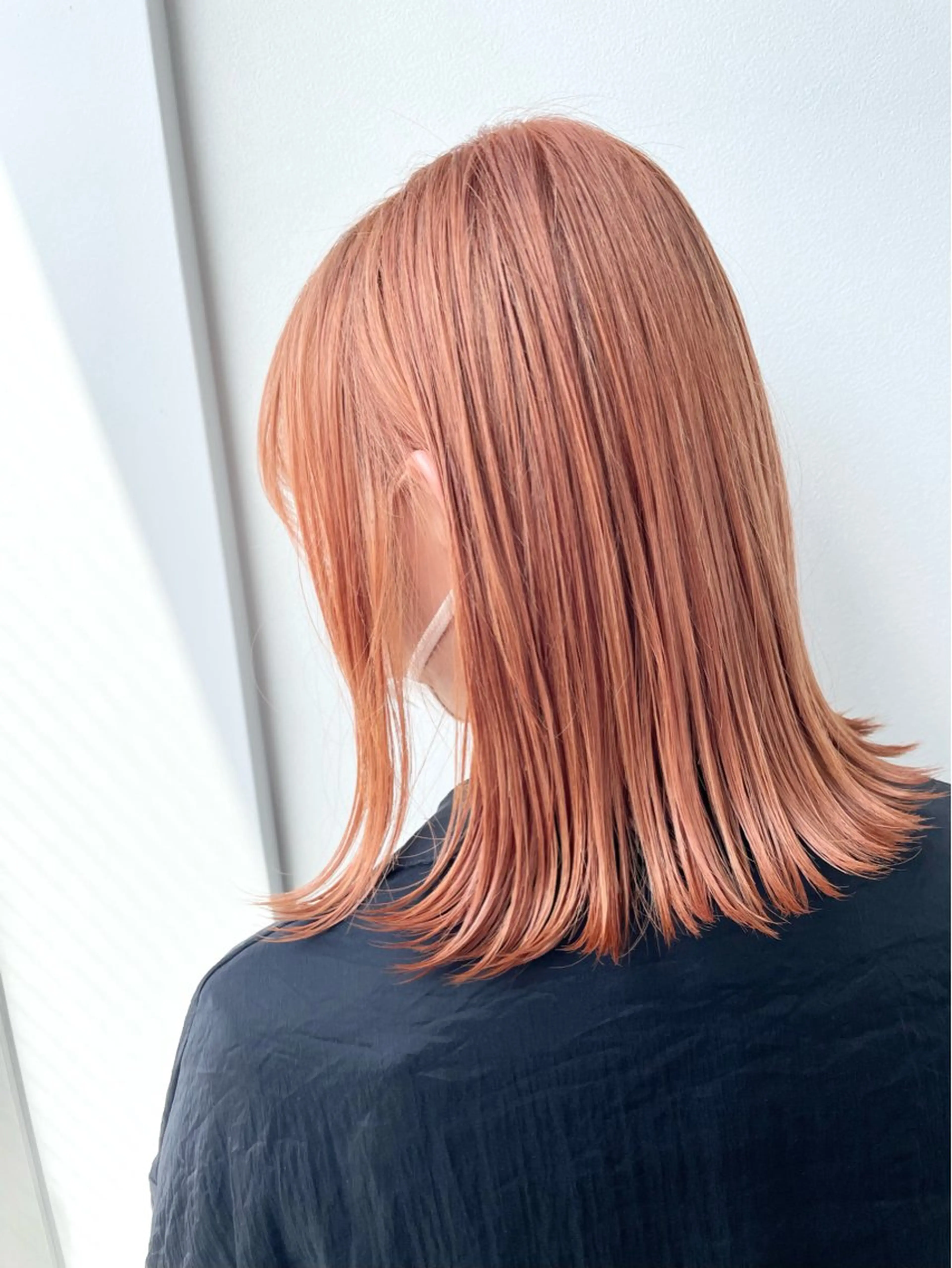 ミディアム カラー 谷 ほのかのヘアスタイル