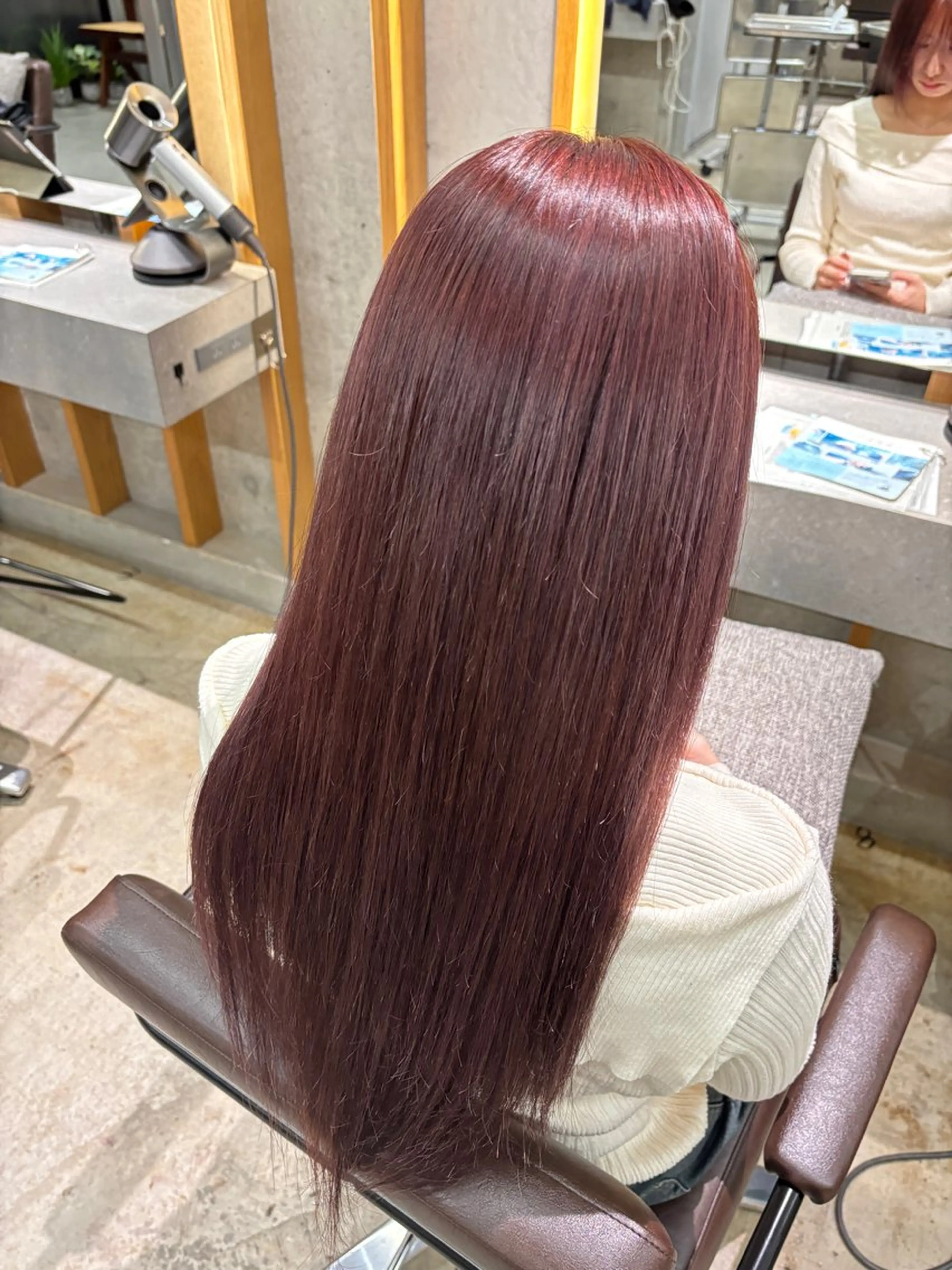 ロング カラー ヘアカラー トリートメント FILMS所属・ako🎀 横浜/カラーのヘアスタイル