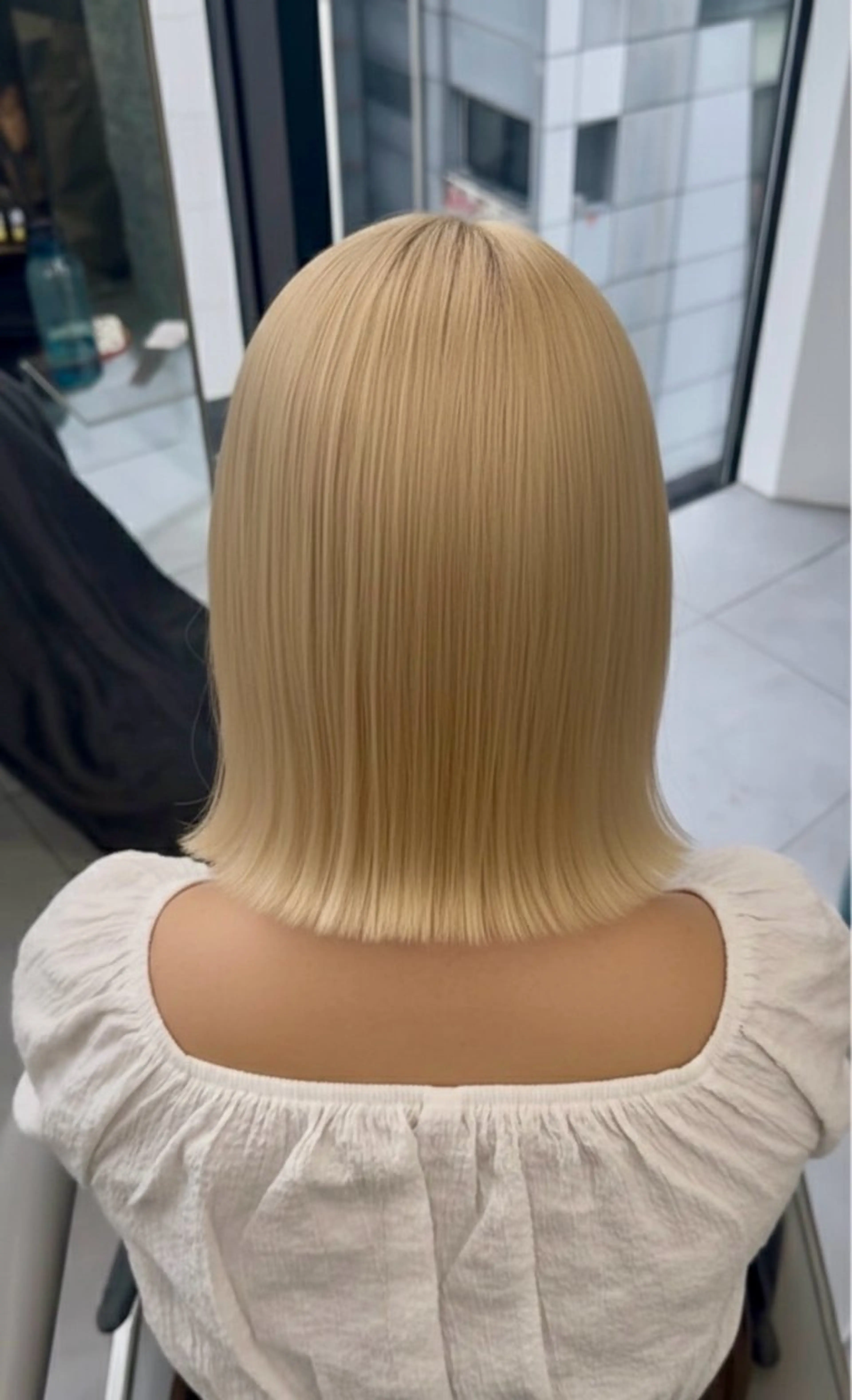 ショート カラー ヘアアレンジ ヘアカラー 🐹ブリーチ/ボブ /韓国ヘア/蓮🐹のヘアスタイル