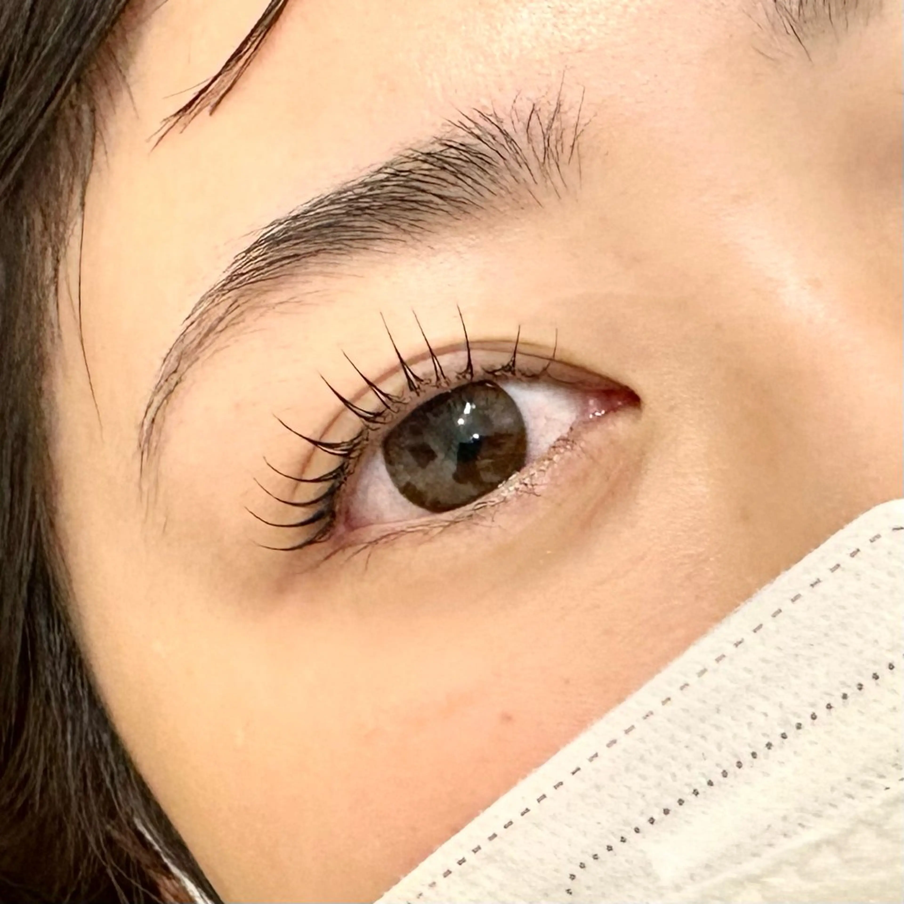 マツエク・マツパ 一重×まつ毛パーマ マツパ en .の眉毛・アイブロウイメージ
