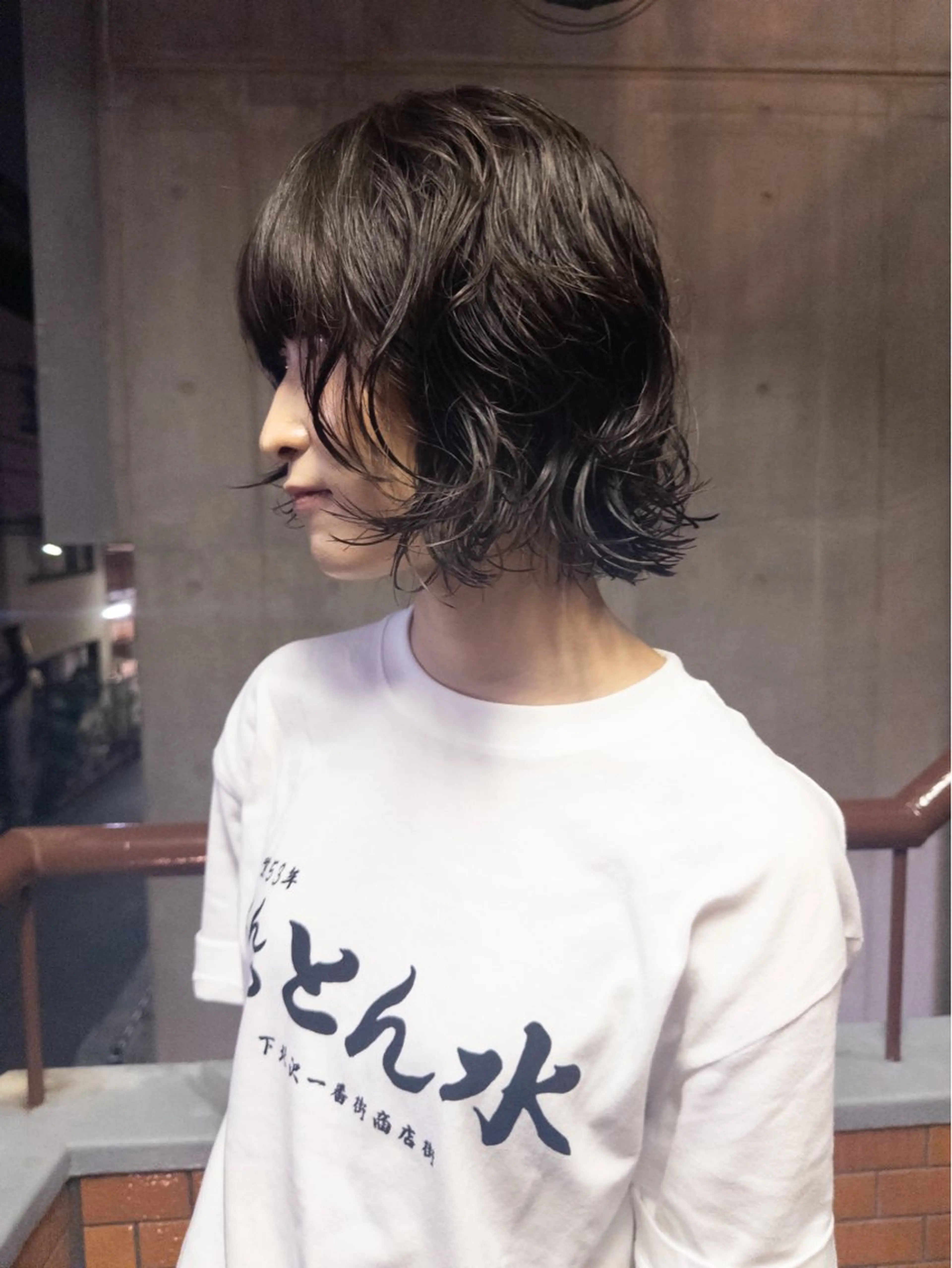 ミディアム 菊地 柚乃のヘアスタイル