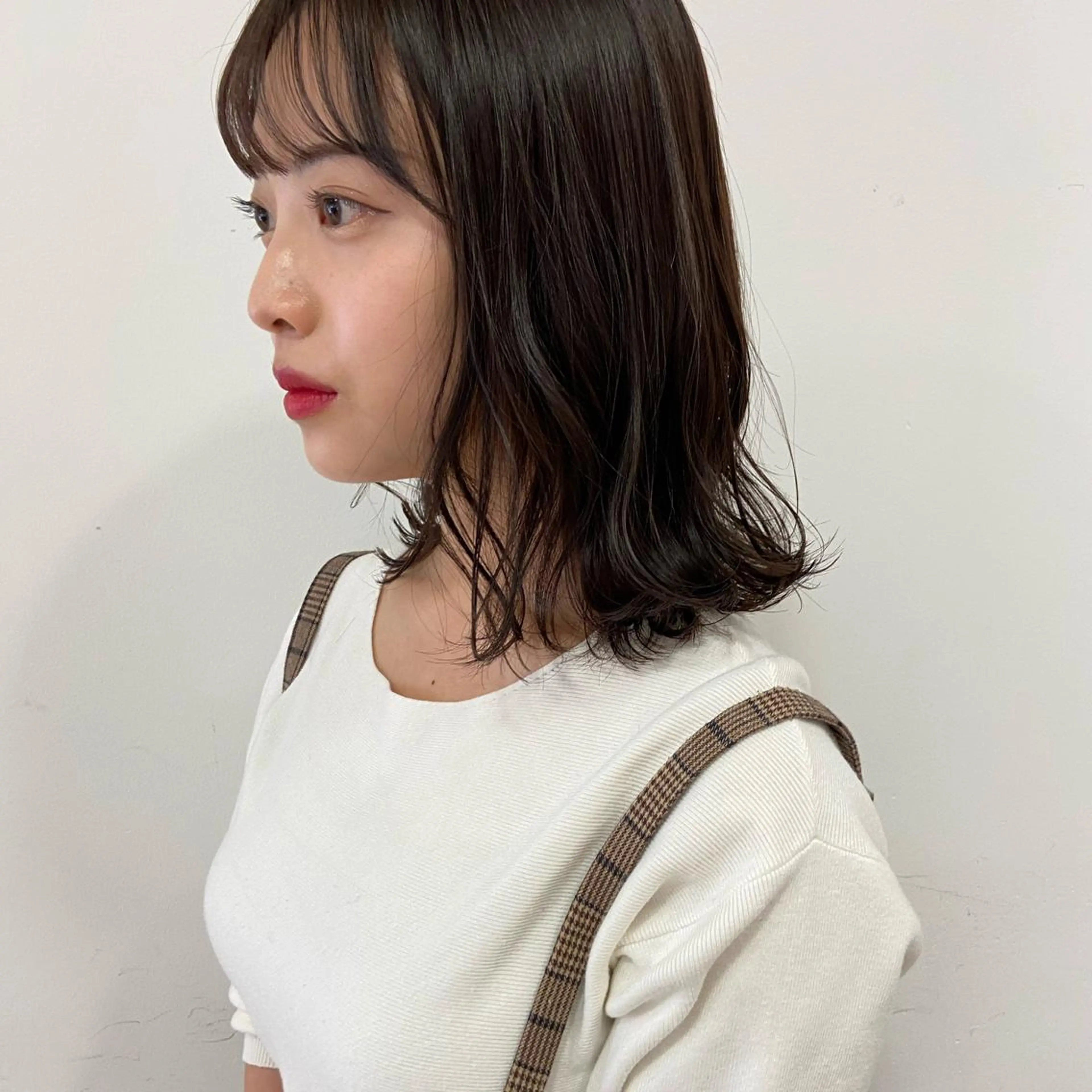 ミディアム カラー GLROW haruhiのヘアスタイル