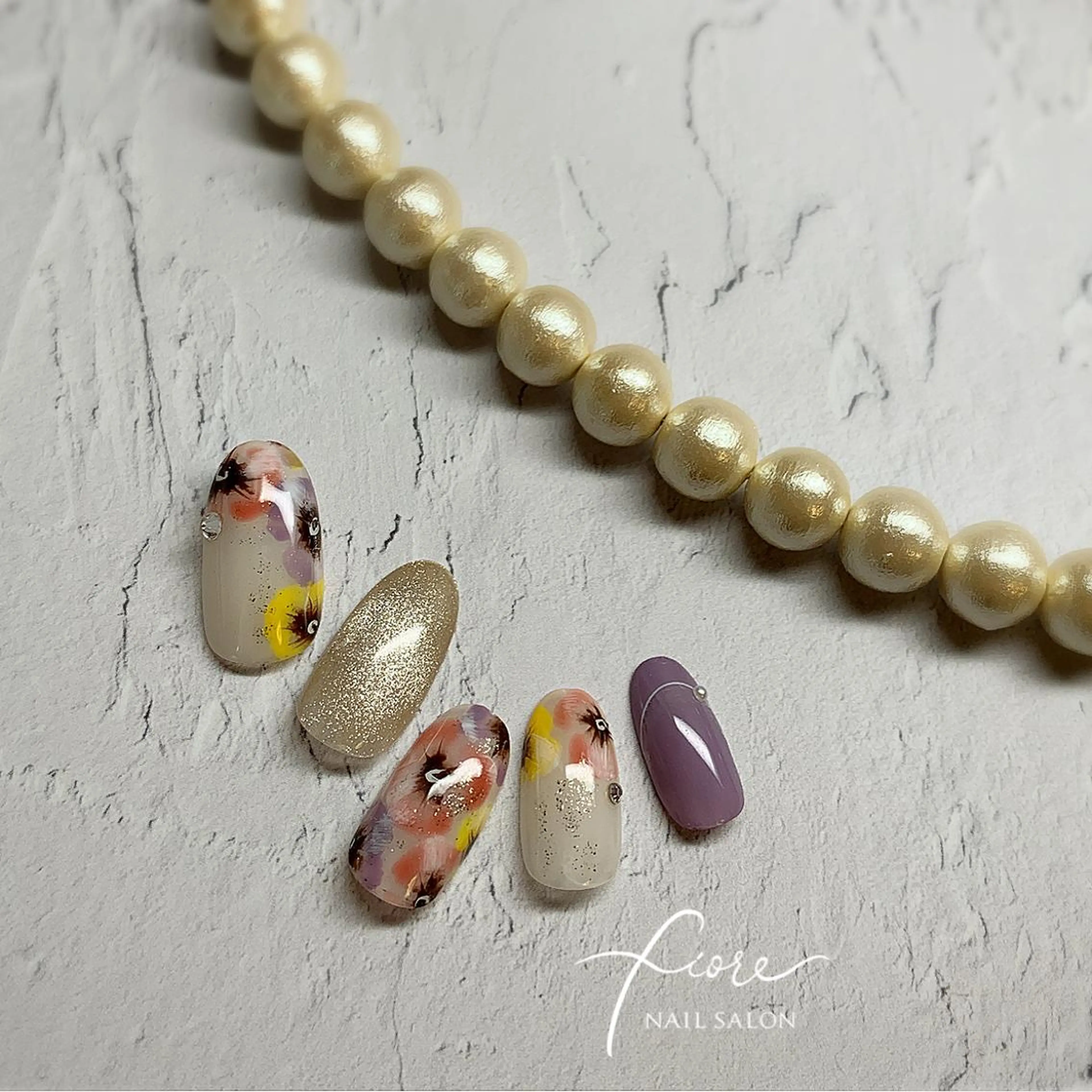 ネイル フィオーレ  fiore所属・fiore みゆきのネイルデザイン