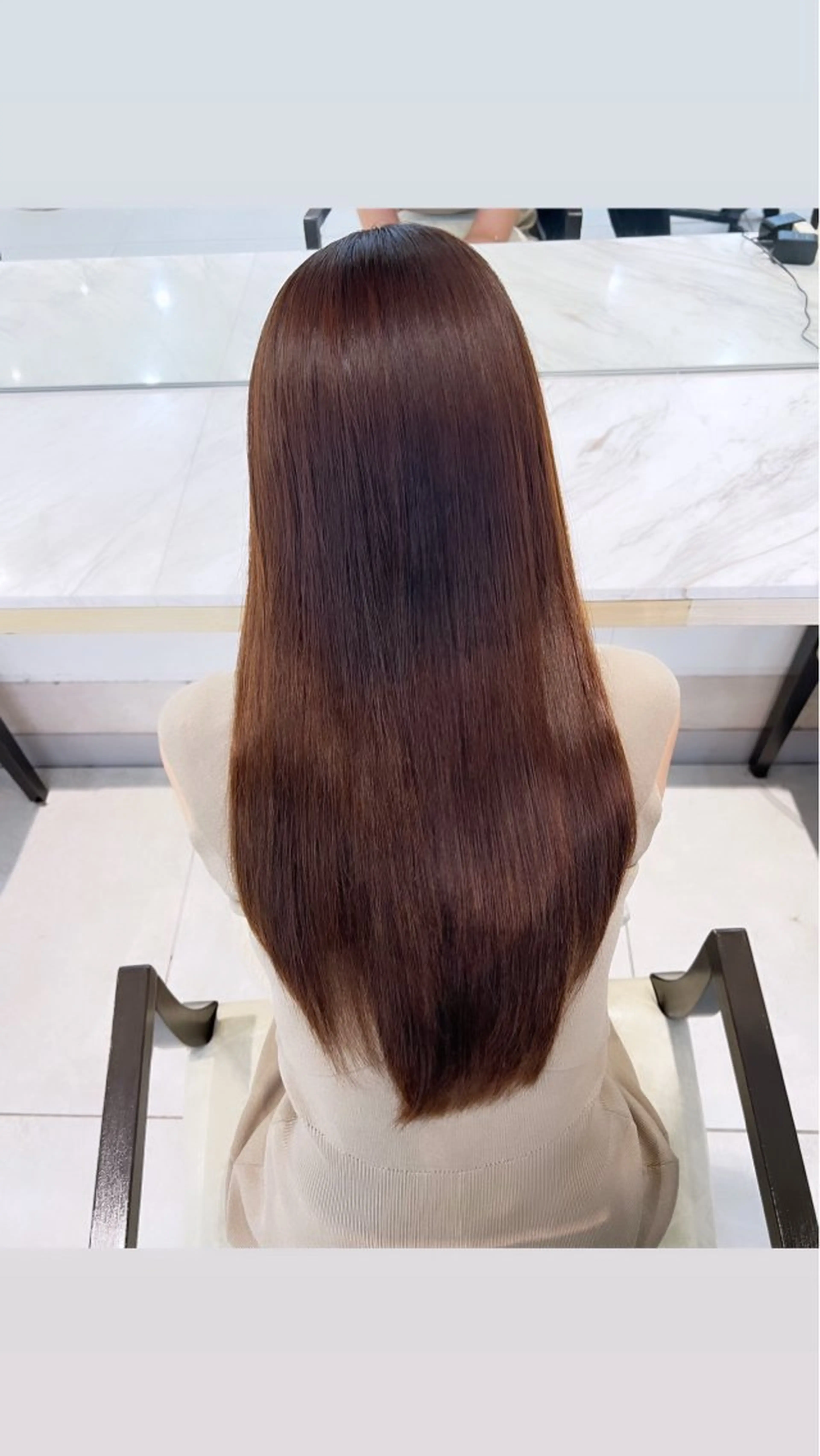 ❣️期間限定美髪矯正メニュー❣️ナチュラルストレート➕カット➕艶トリートメント【縮毛矯正可能】の写真