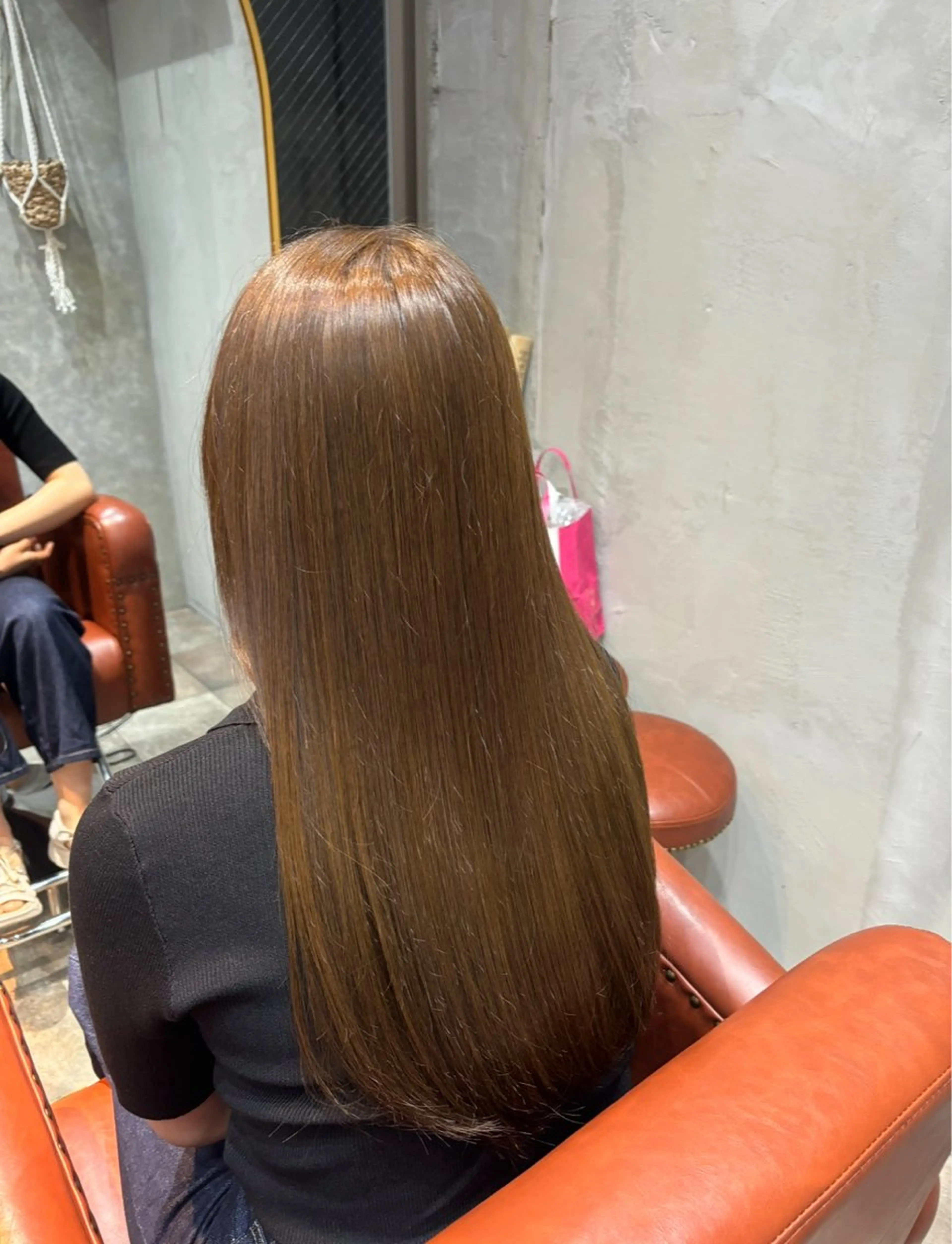 ロング カラー アッシュ ♡髪質改善ストレート 清水歩美♡のヘアスタイル