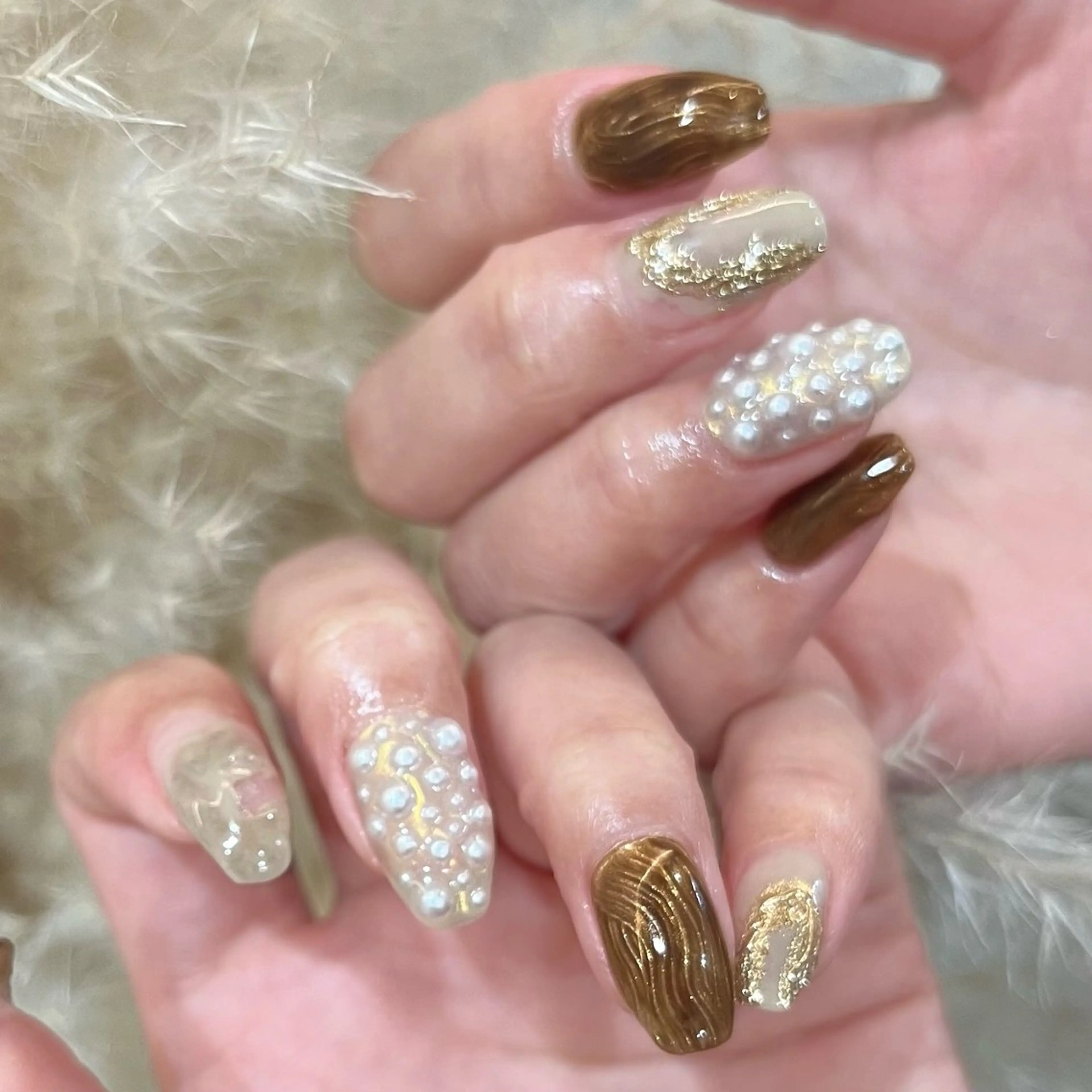 ネイル ハンドネイル shio ♡ 8月分予約受付中のネイルデザイン
