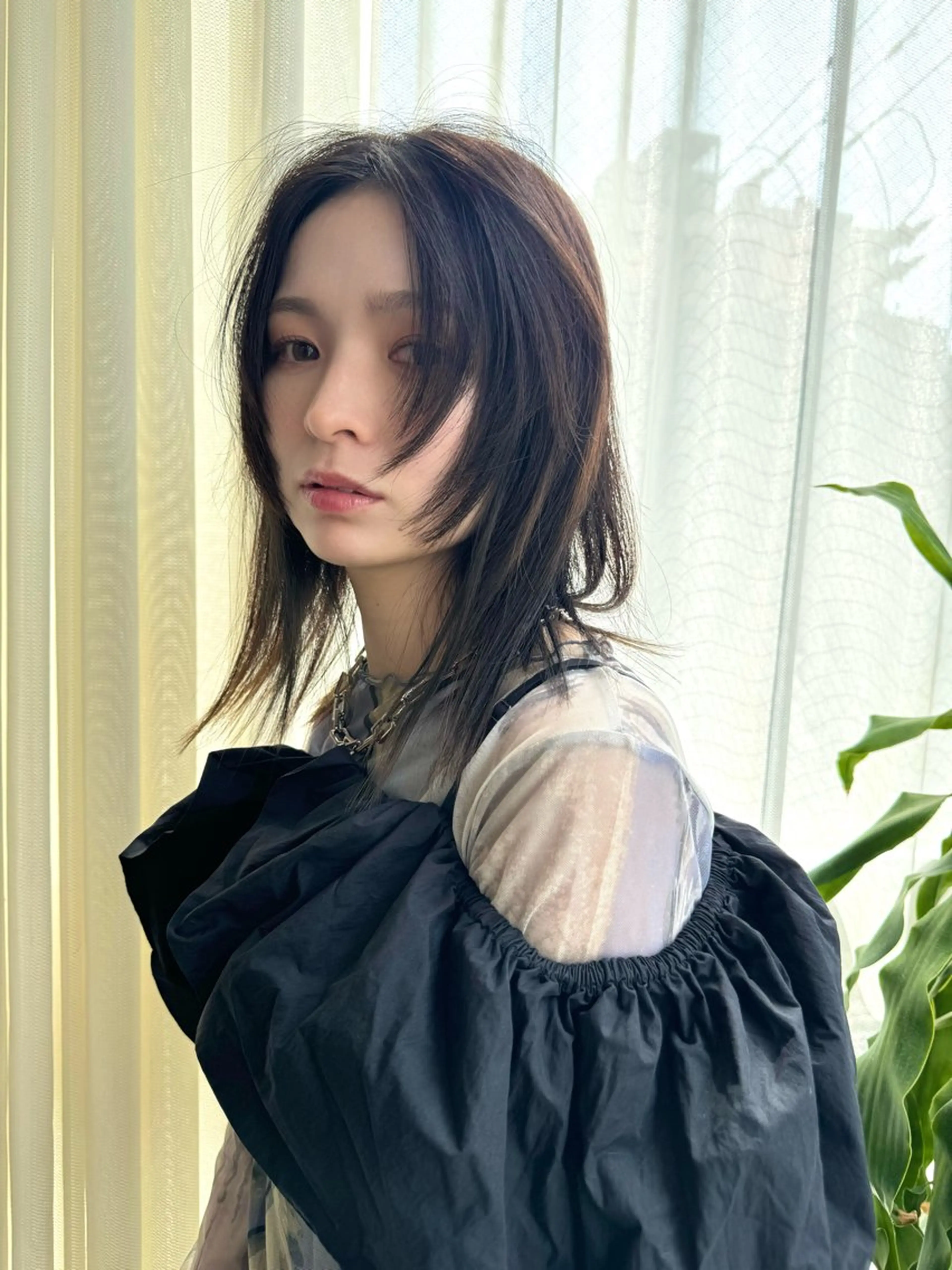 ロング カット ヘアカラー トリートメント 小森 祐希のヘアスタイル