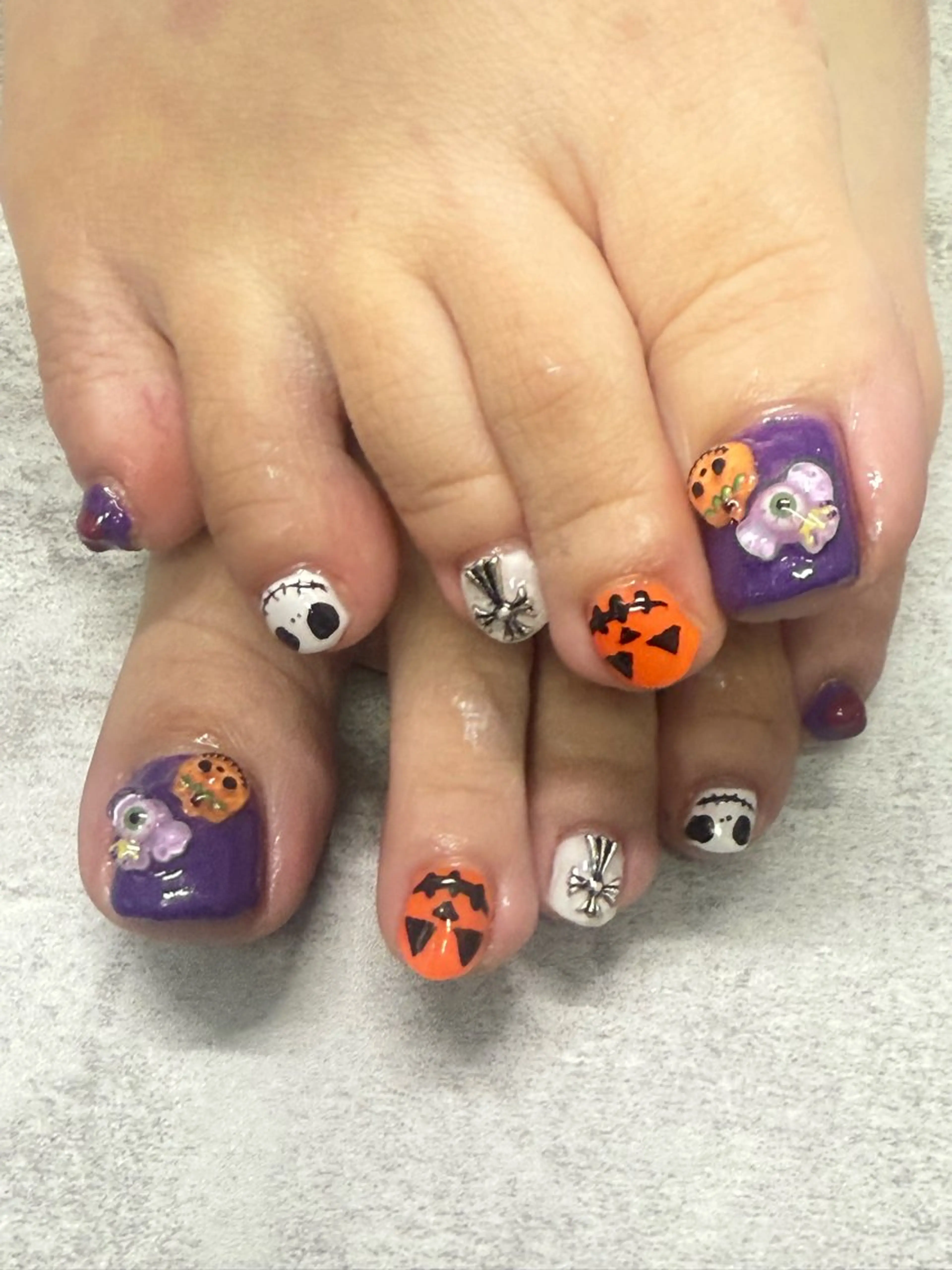 ネイル ハロウィン K+1所属・k+1💅🏻 miyukiのネイルデザイン