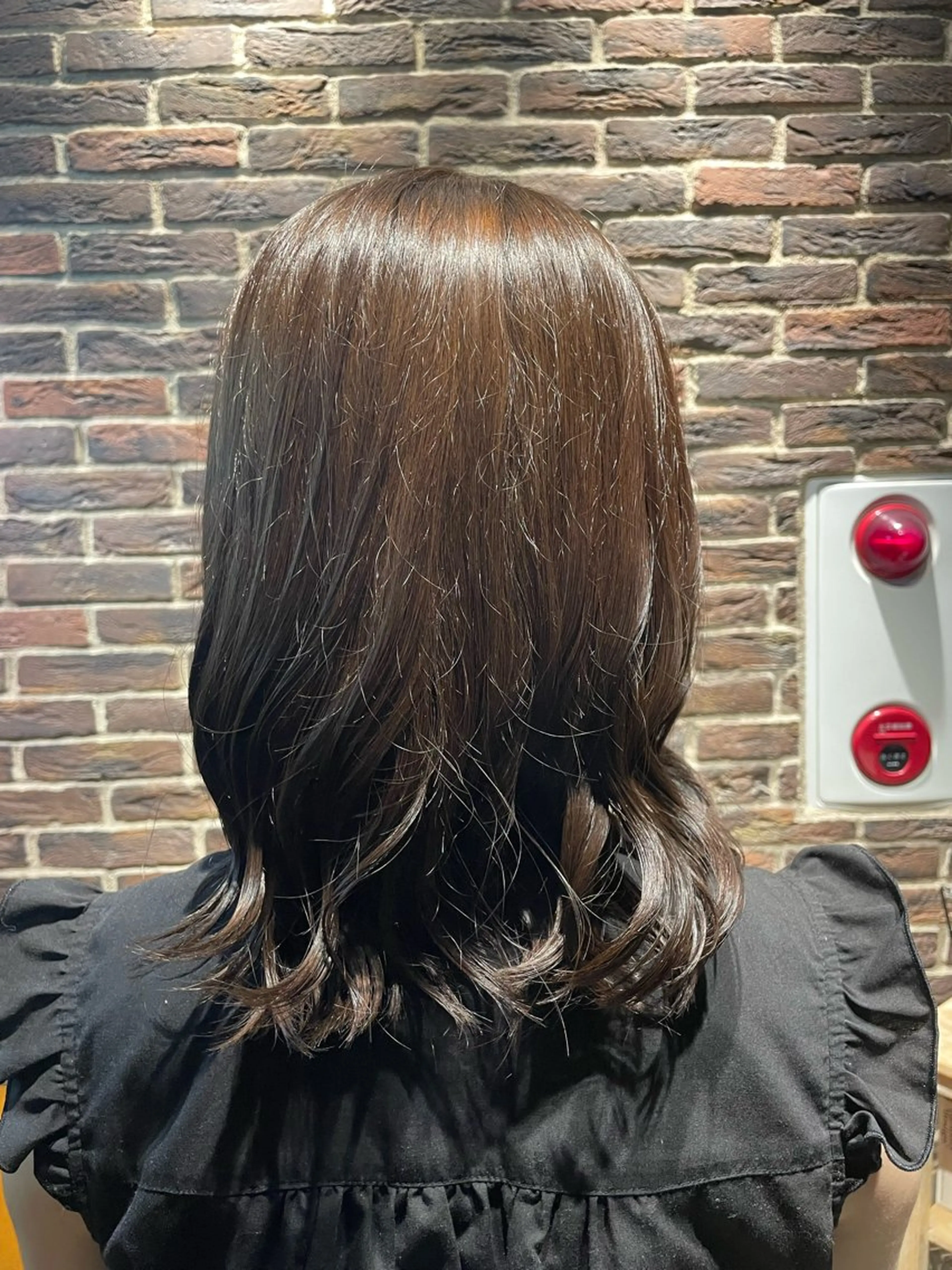 ミディアム カラー ヘアカラー トリートメント Hair salon 6所属・照井 奈保子のヘアスタイル