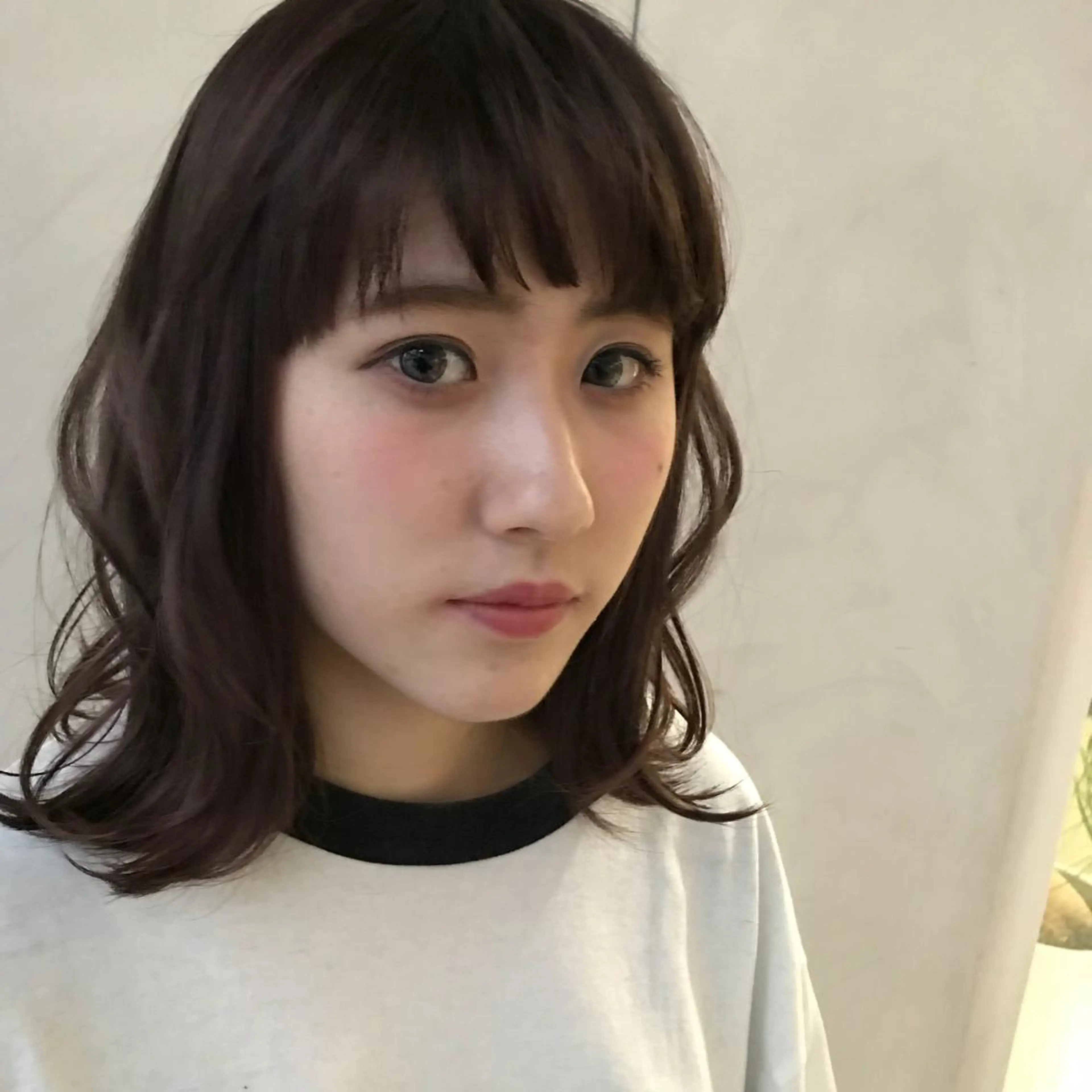ミディアム カラー ヘアアレンジ カット ヘアカラー 鈴木 拓海のヘアスタイル