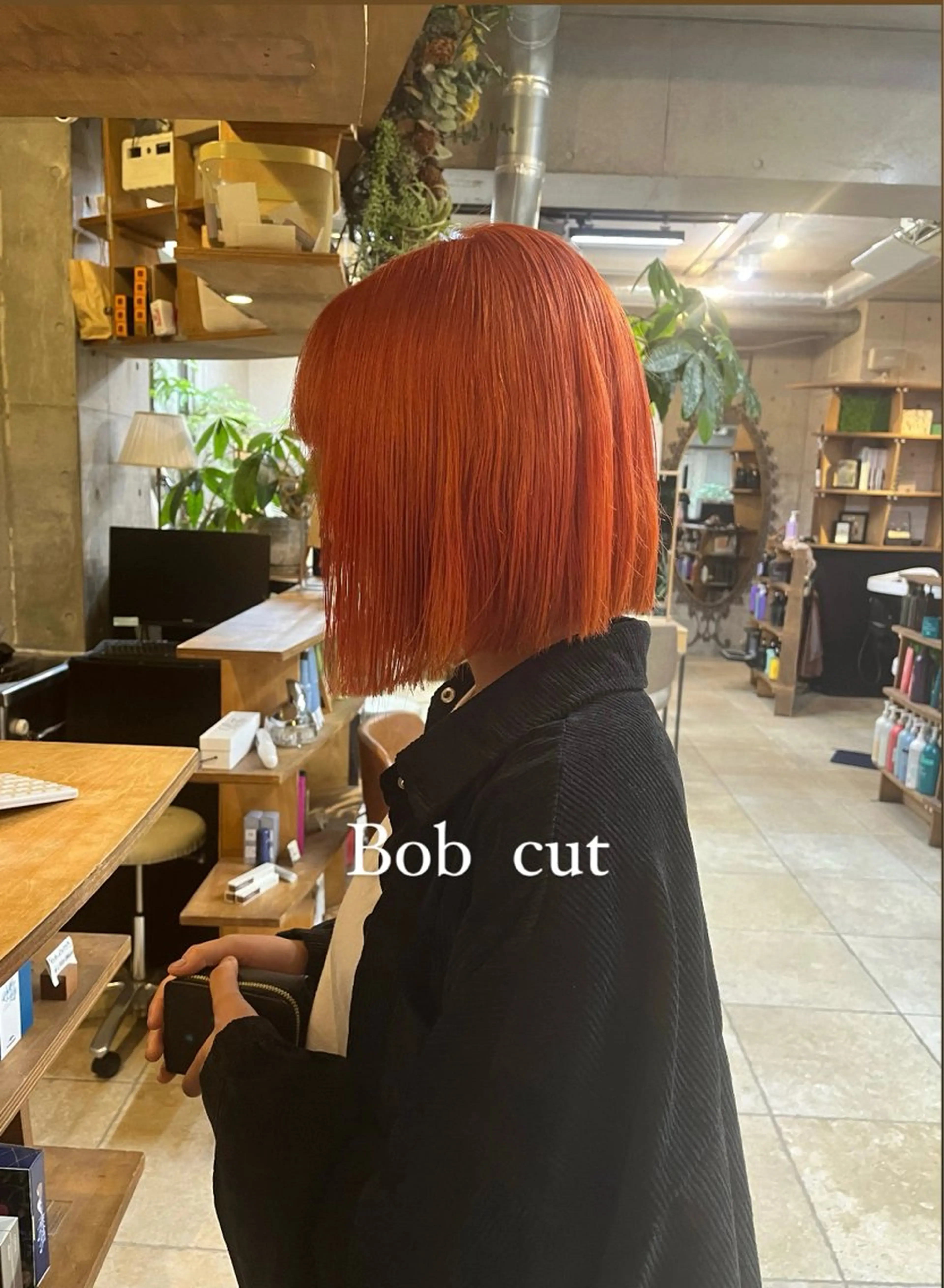 ショート カラー 🌱ぱっつとボブカ ット🌱/Ryotaのヘアスタイル