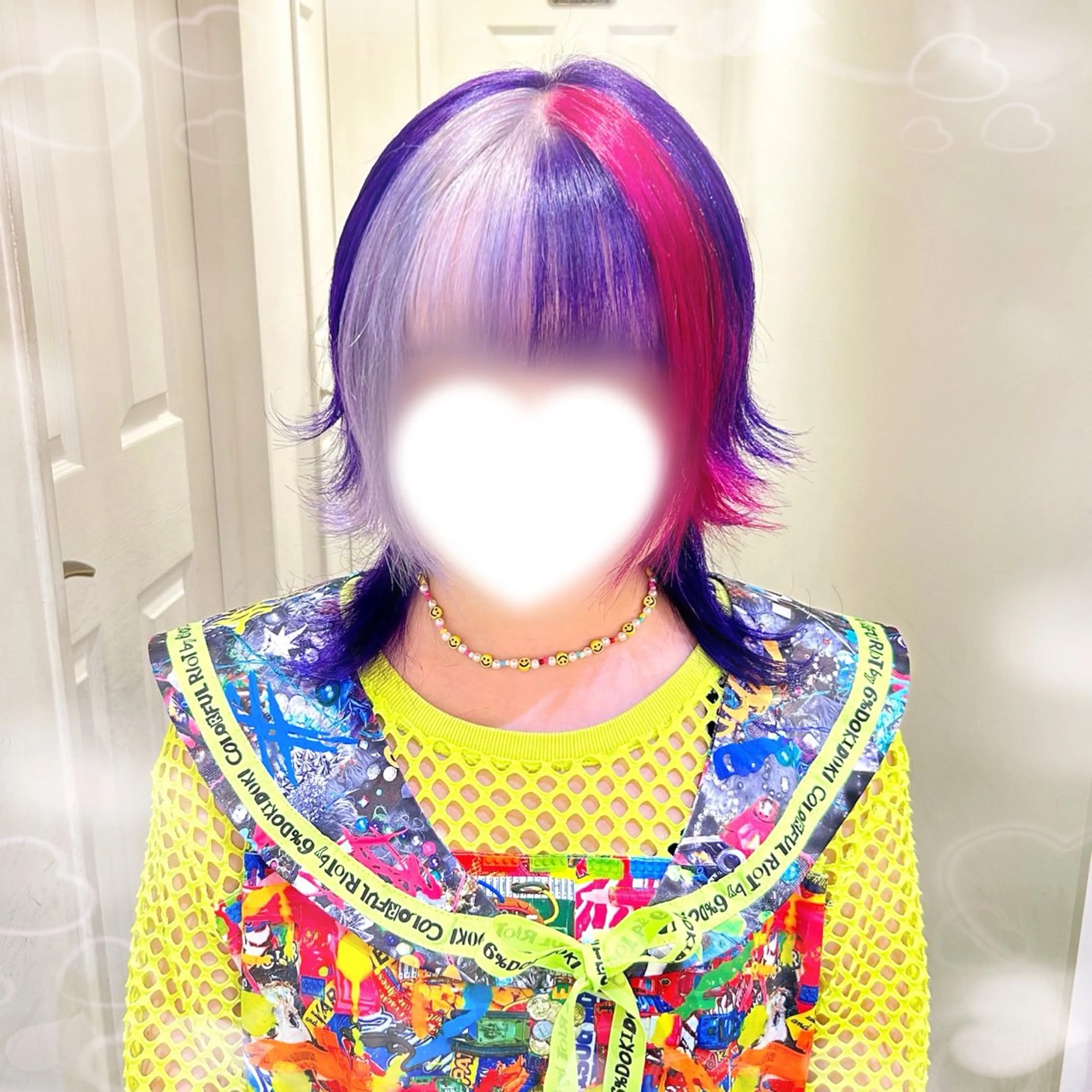 🎶🛁派手好きさん必見【9.10.11.12月限定】１ブリーチ込デザインカラー🛁🎶の写真