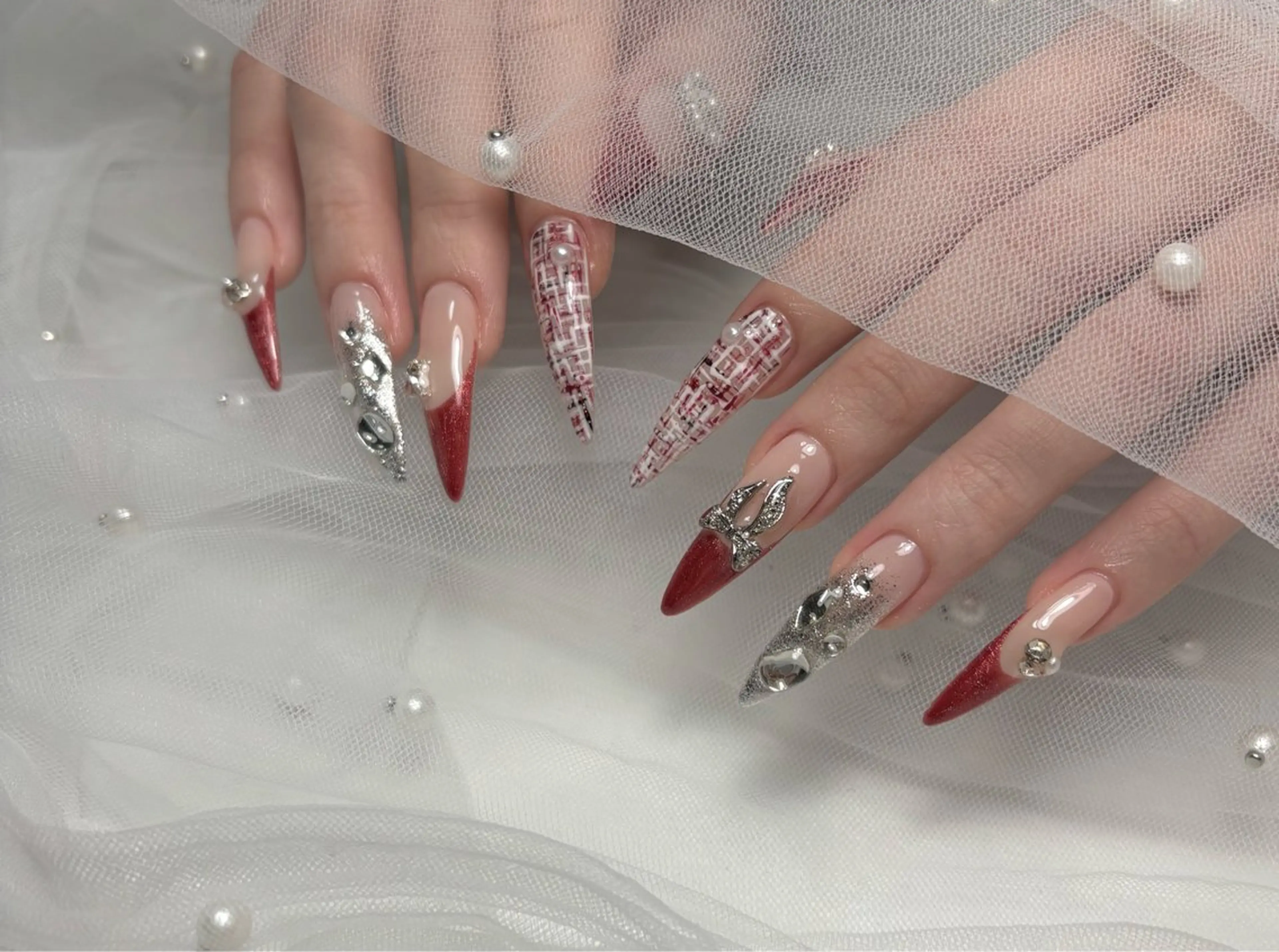 ネイル ハンドネイル 🦋 Rina🦋のネイルデザイン