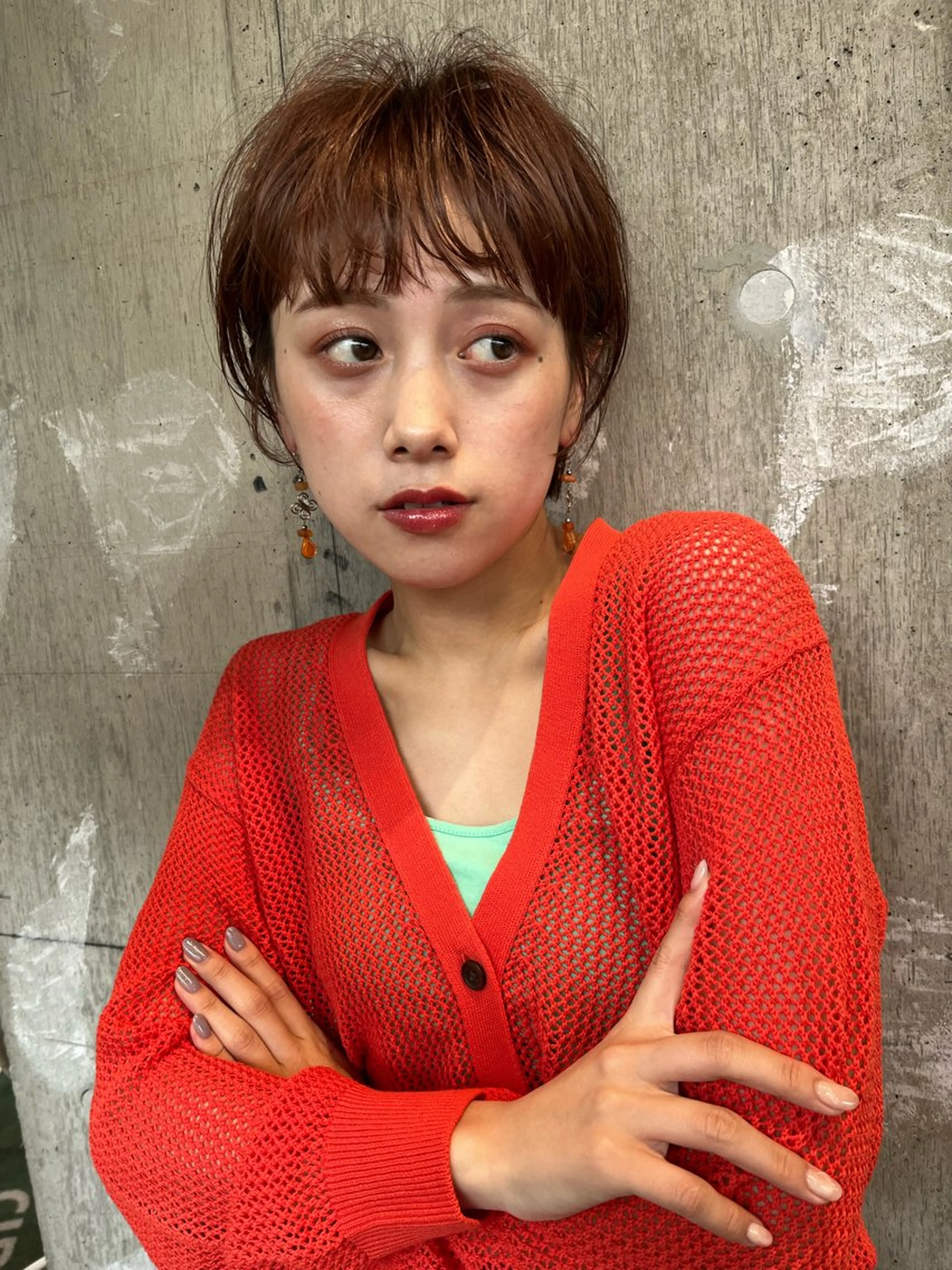 ショート ヘアアレンジ フクシマ ココのヘアスタイル