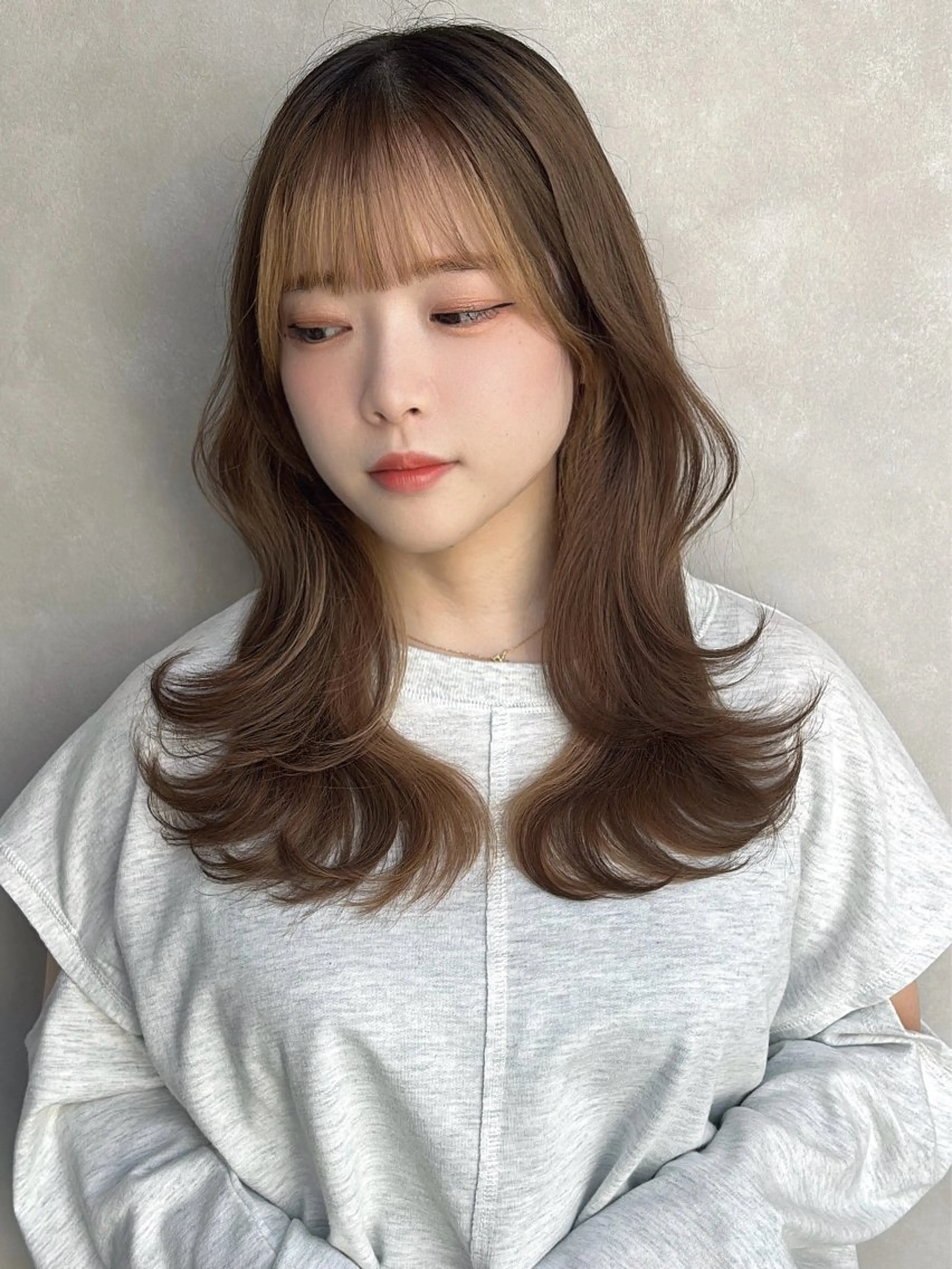 セミロング Roi【ロイ】所属・マンツーマン施術🩶 𝓚𝓪𝓲𝓽𝓸のヘアスタイル