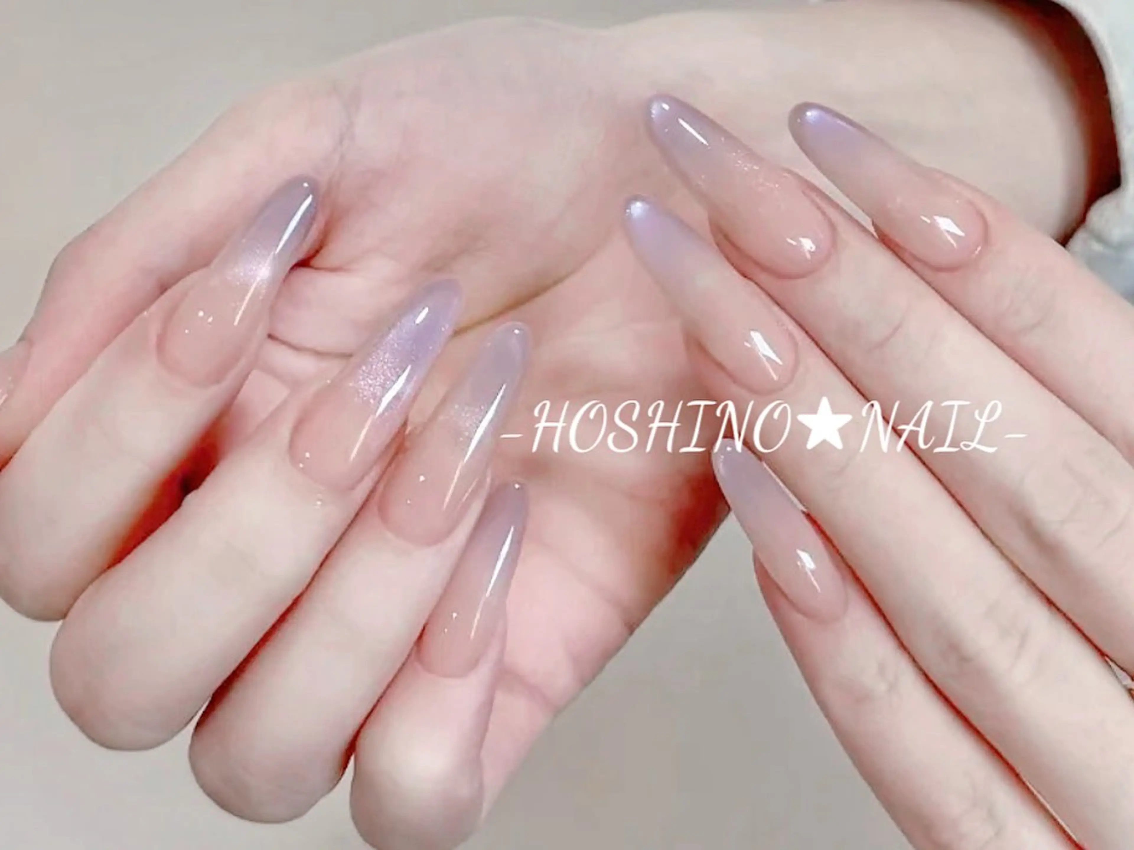 ネイル オーロラネイル チークネイル ドット フットネイル フレンチネイル ハンドネイル ★HOSHINO NAIL★新宿店のネイルデザイン