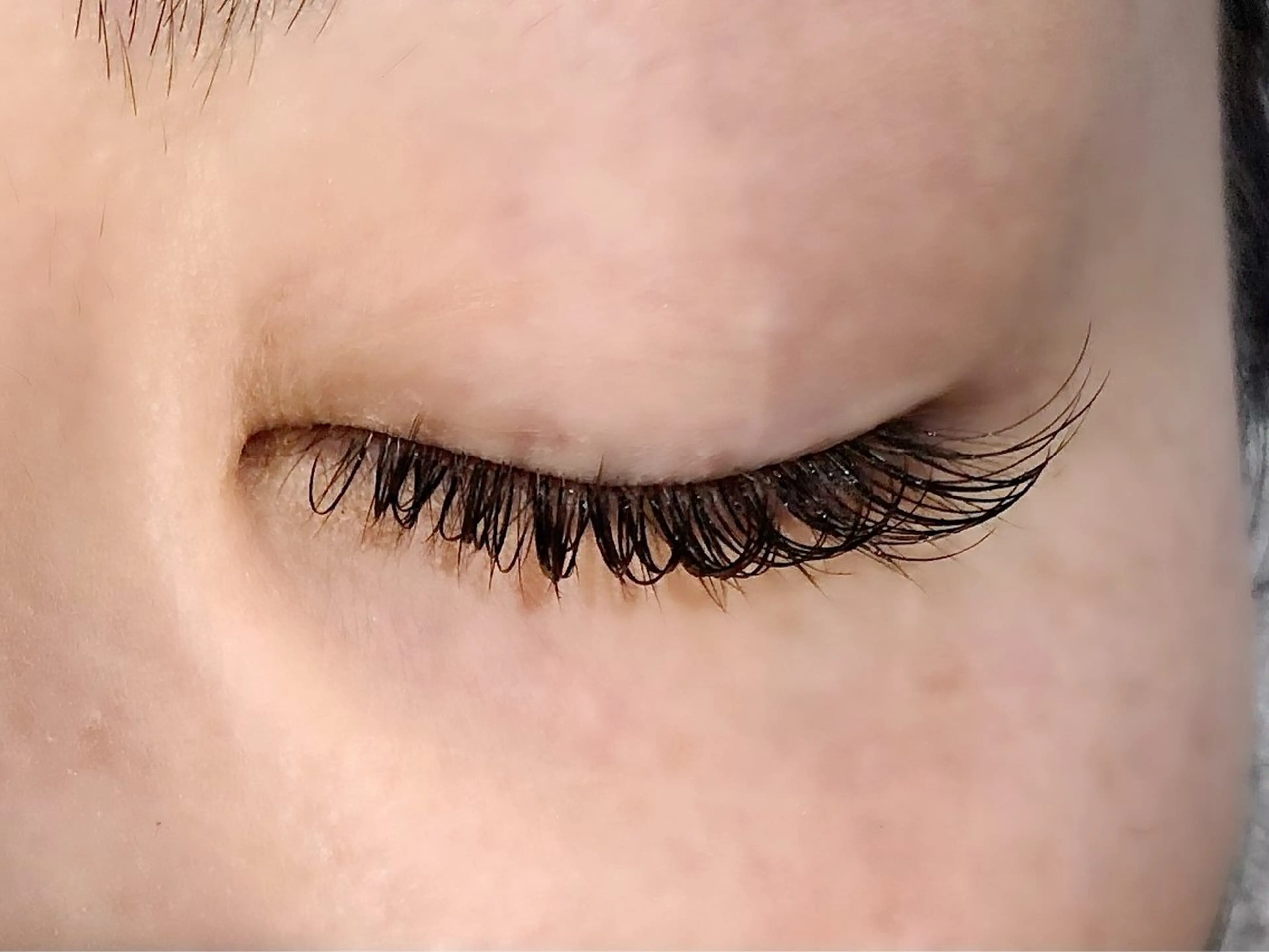 マツエクモデル100本の写真