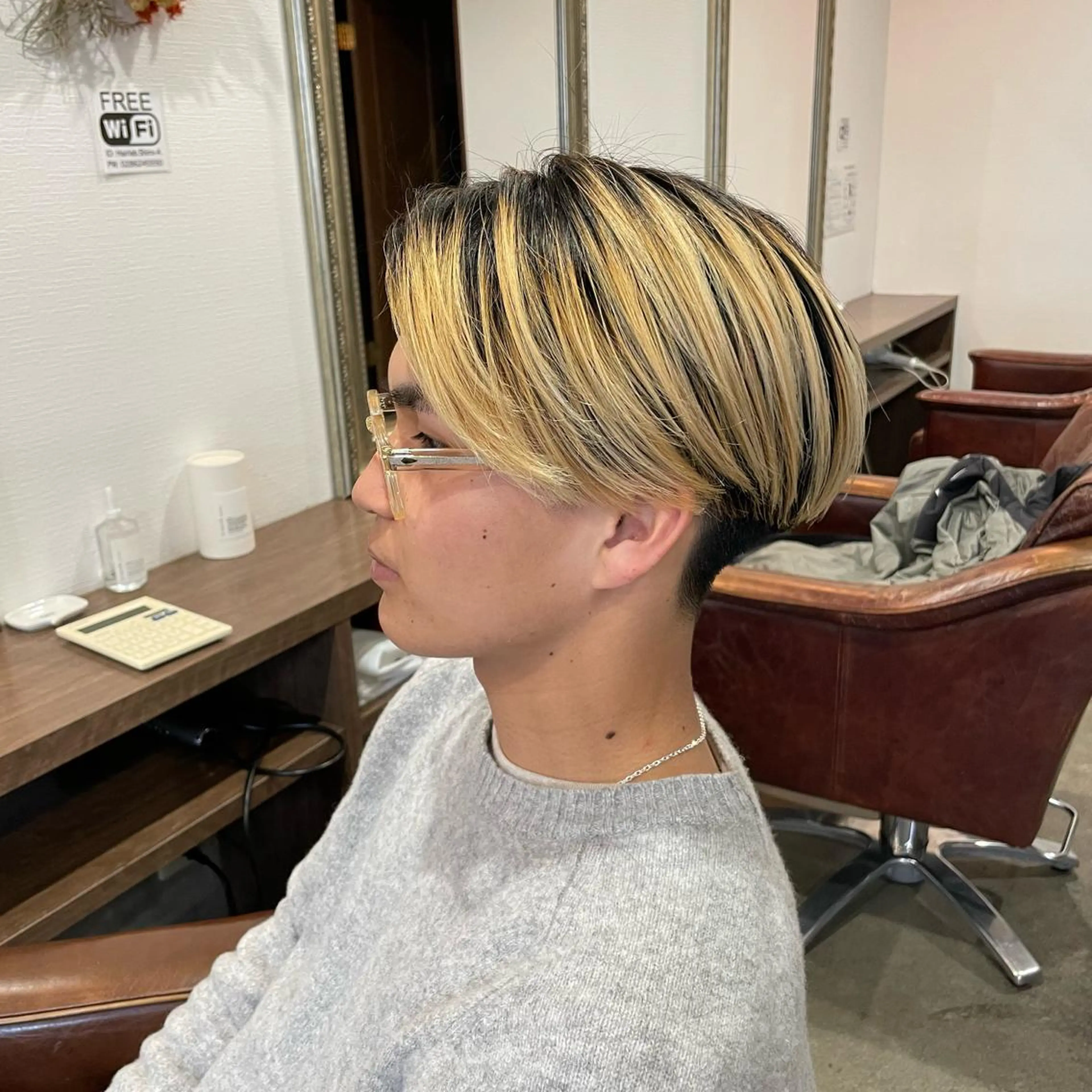 ショート メンズ 渡邉 聖希のヘアスタイル