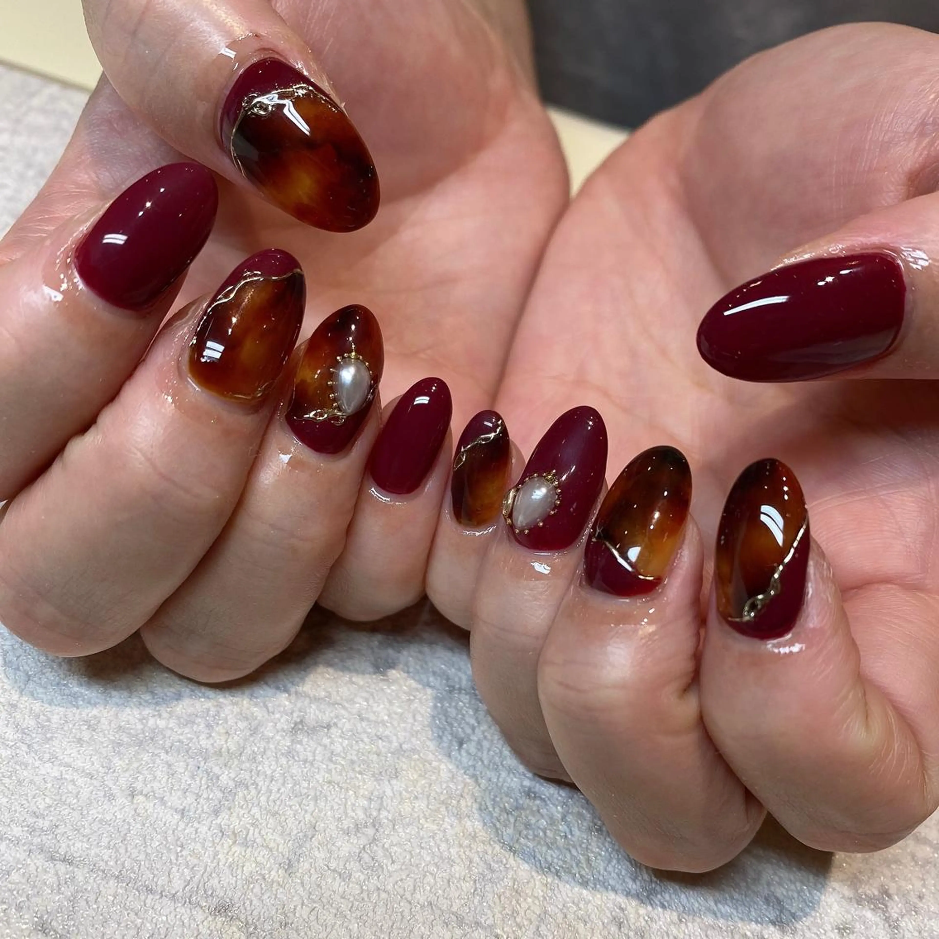 ネイル among アマン所属・lecoa_ kana／amongのネイルデザイン