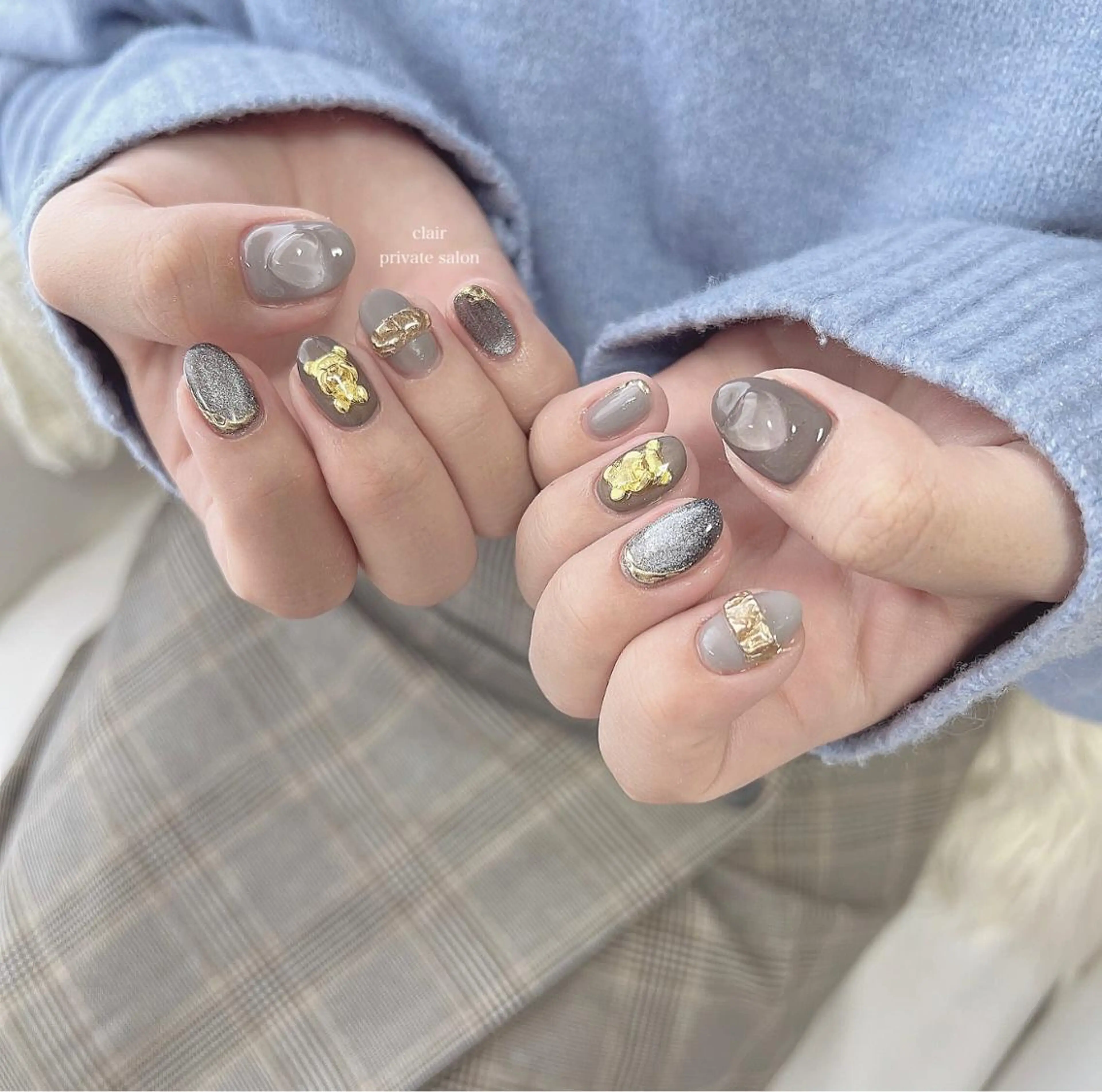 ネイル ハンドネイル ハンドケア nail salon una.のネイルデザイン
