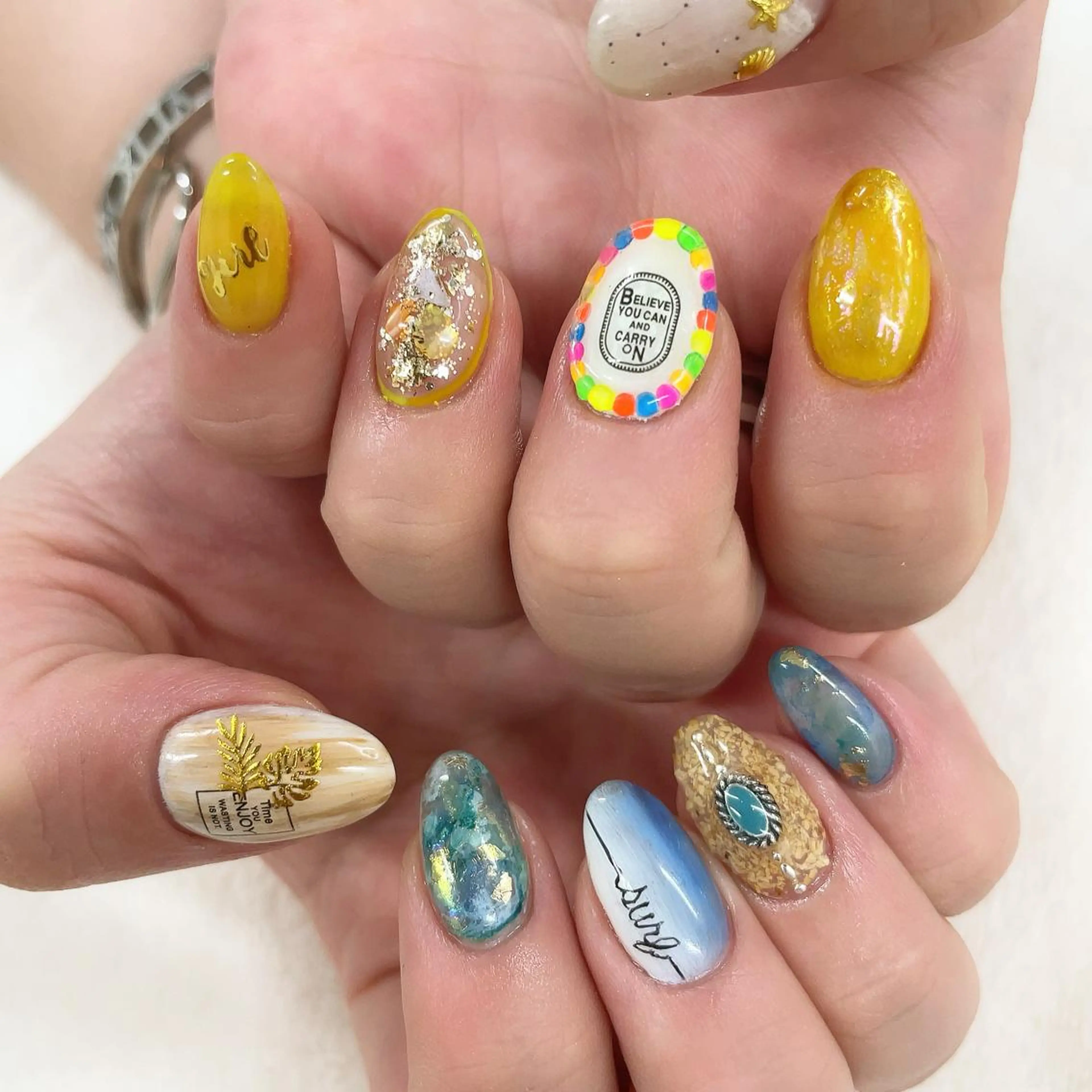 ネイル ハンドネイル Nail salon Atlantica所属・Nail salon ✩ ｱﾄﾗﾝﾃｨｶのネイルデザイン