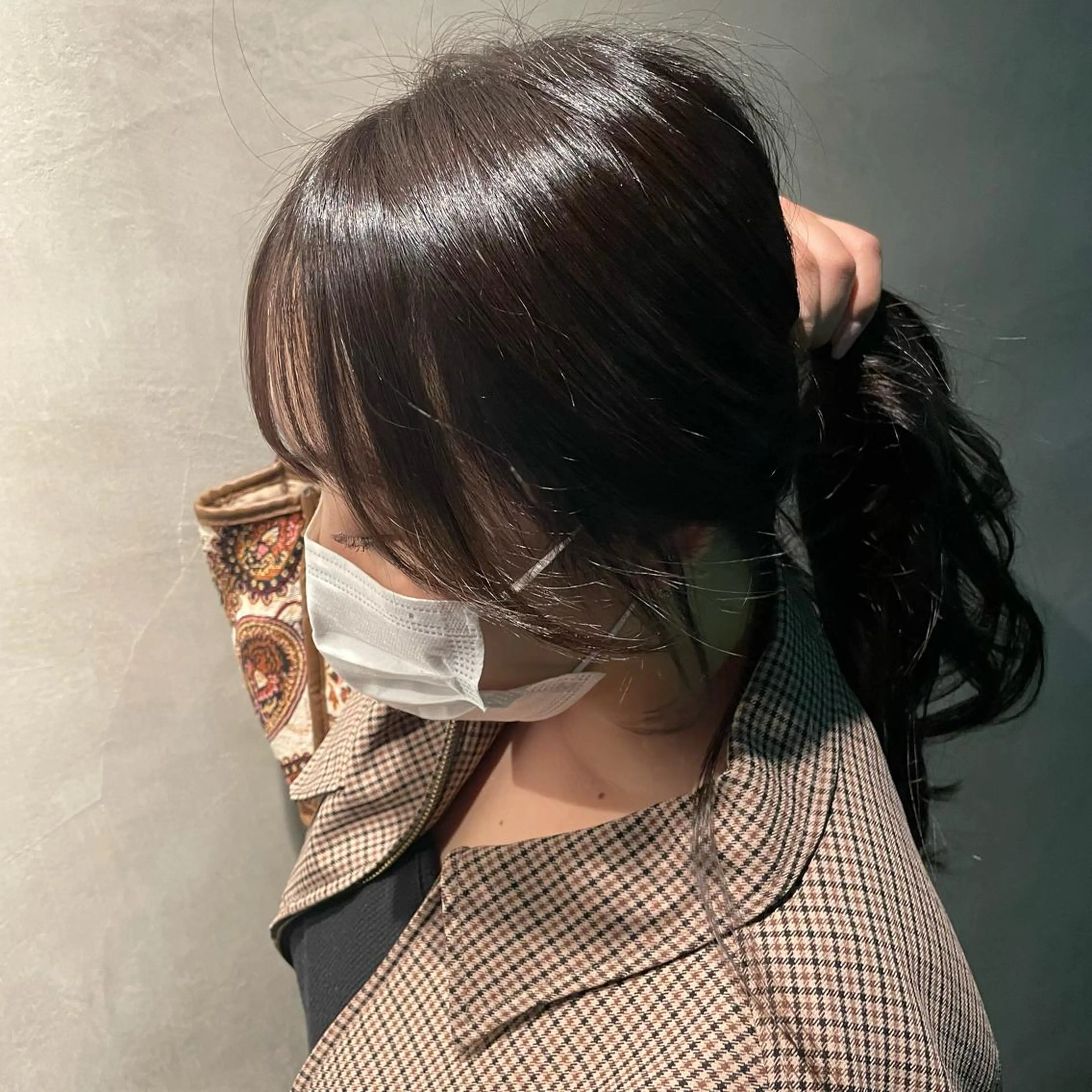 ロング カット ヘアカラー 韓国ヘア/レイヤー 🇰🇷/艶髪/長橋のヘアスタイル