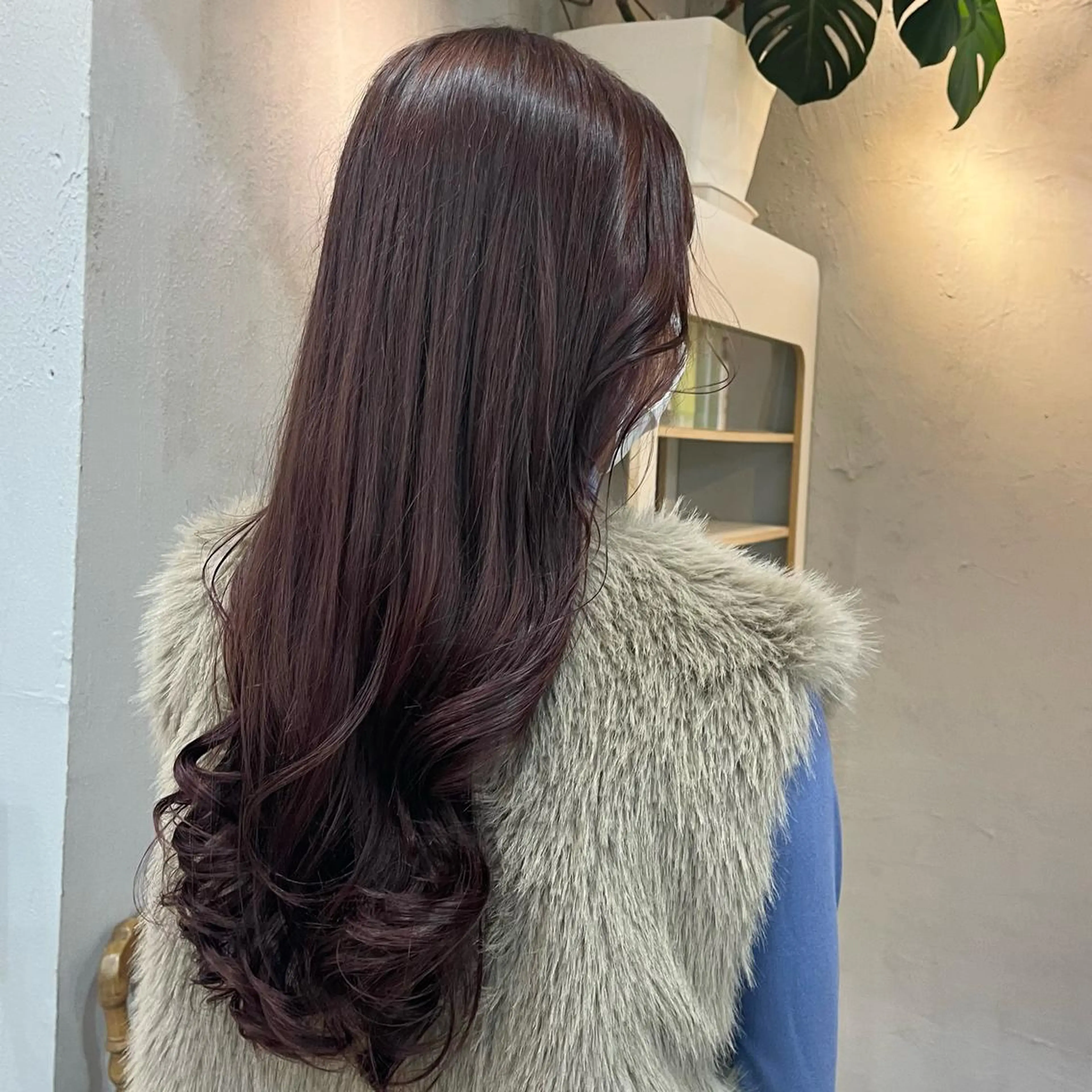 ロング カラー ブラウンカラー ピンクカラー ピンクブラウン ヘアカラー トリートメント 🫧tomoka 透明感カラー🫧のヘアスタイル