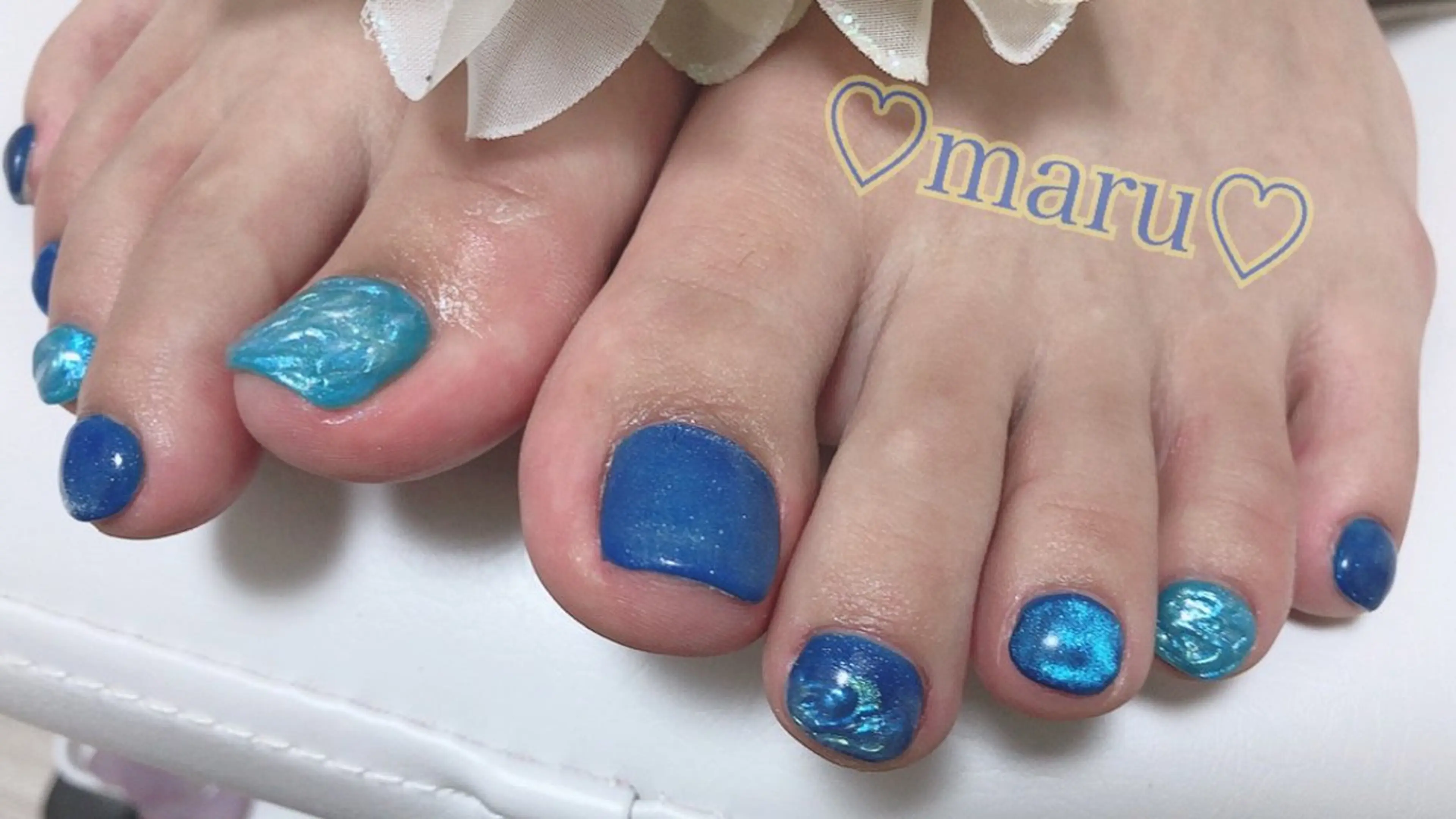 ネイル ハンドネイル フットネイル まるみ♡8/25- 31お休み🙇‍♀️のネイルデザイン