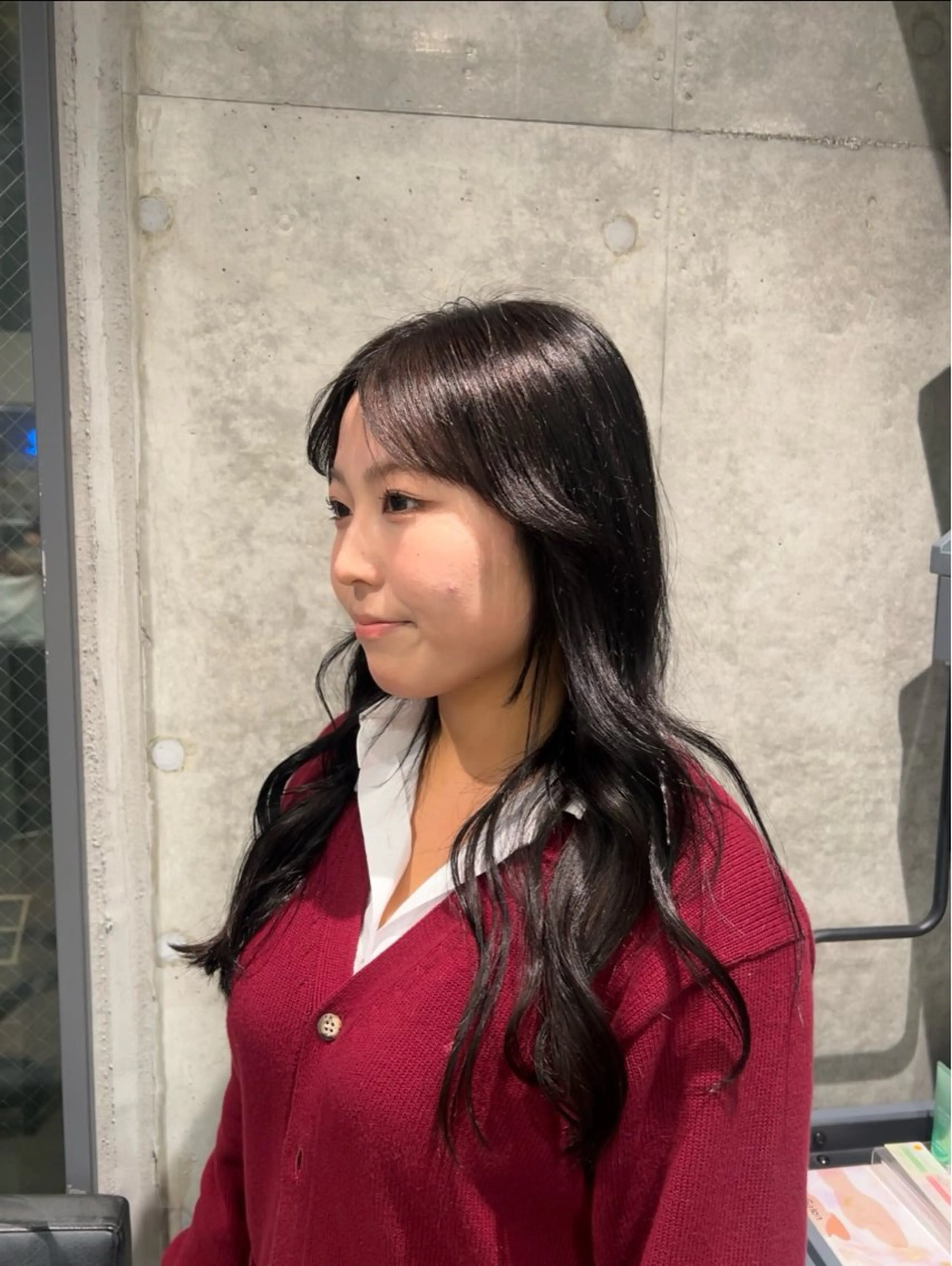 ロング ヘアカラー 🌱暖色カラー🫧 艶カラーMIHOのヘアスタイル