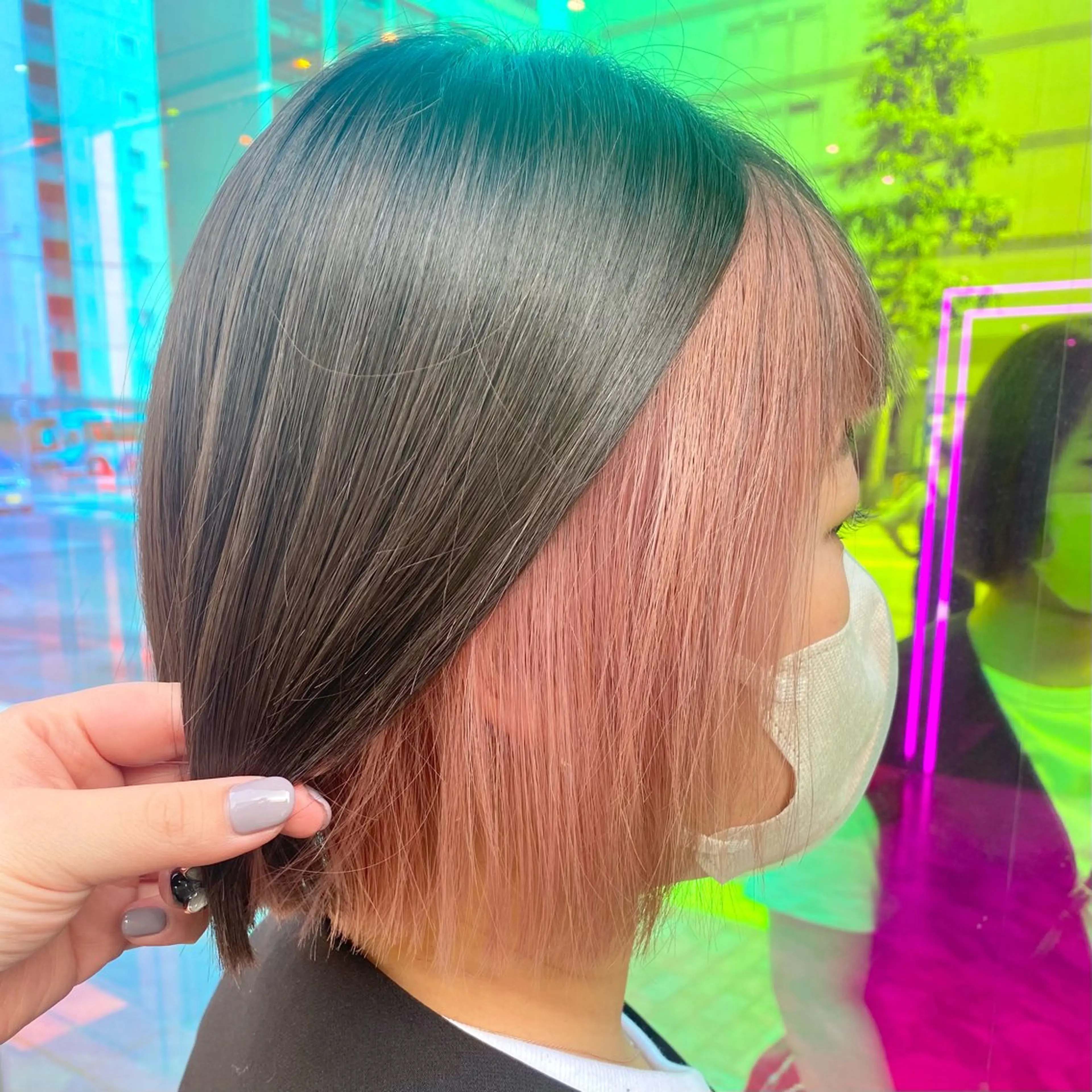 ショート カラー ハイトーン/ブリーチ 🫧みずほ🫧のヘアスタイル