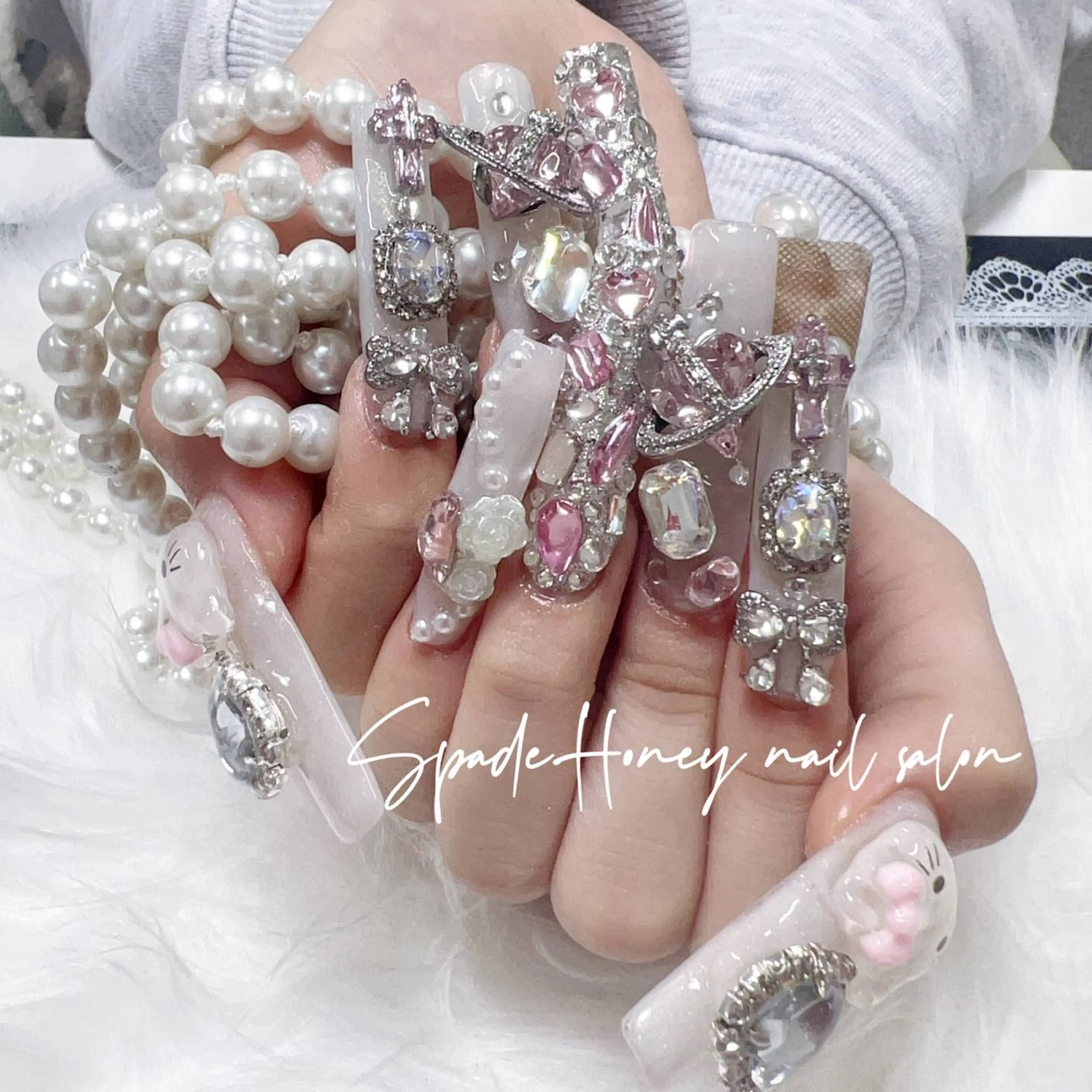 ネイル ハンドネイル SpadeHoney ♠️✨のネイルデザイン