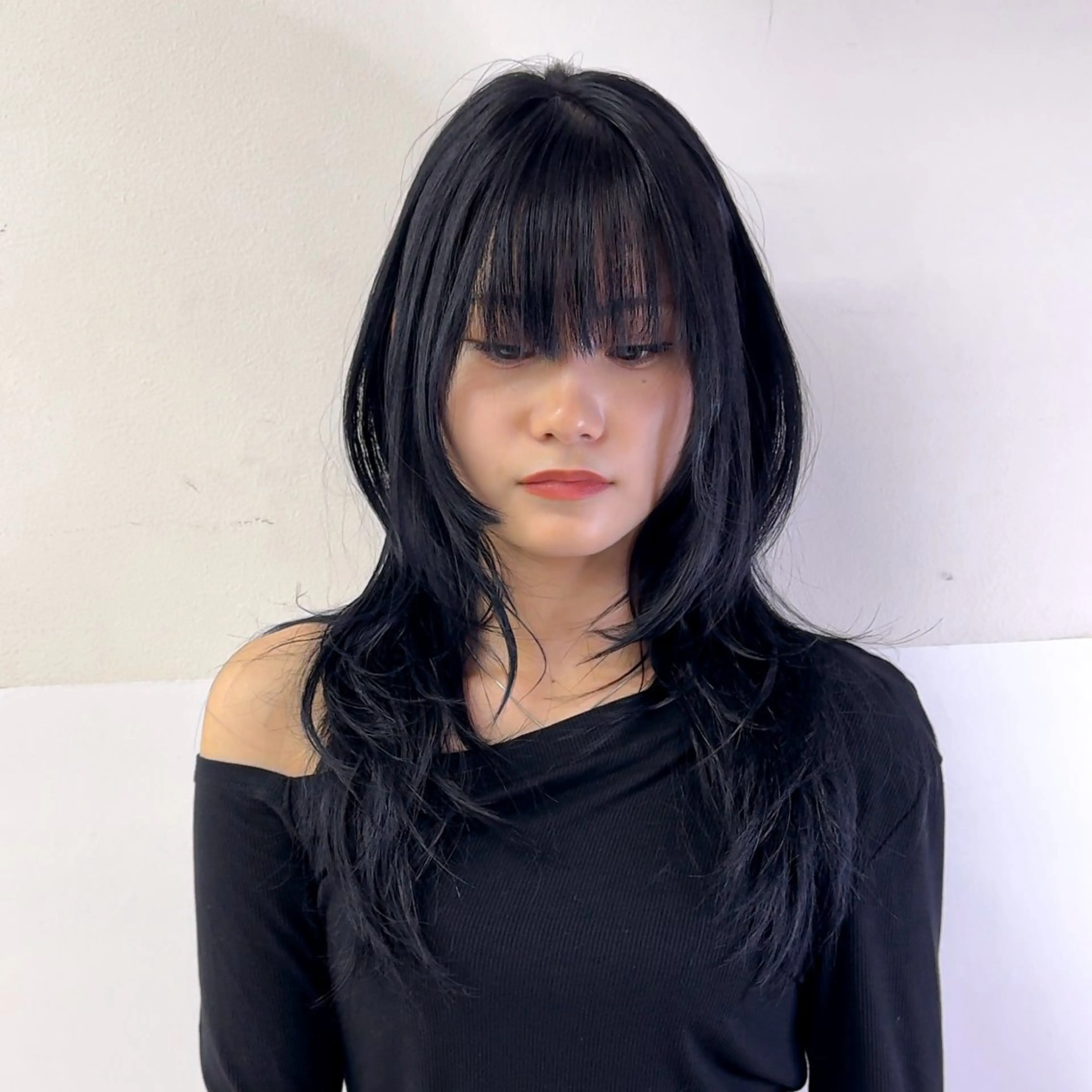 ロング ミディアムレイヤー/ ロングレイヤー堀匠吾のヘアスタイル