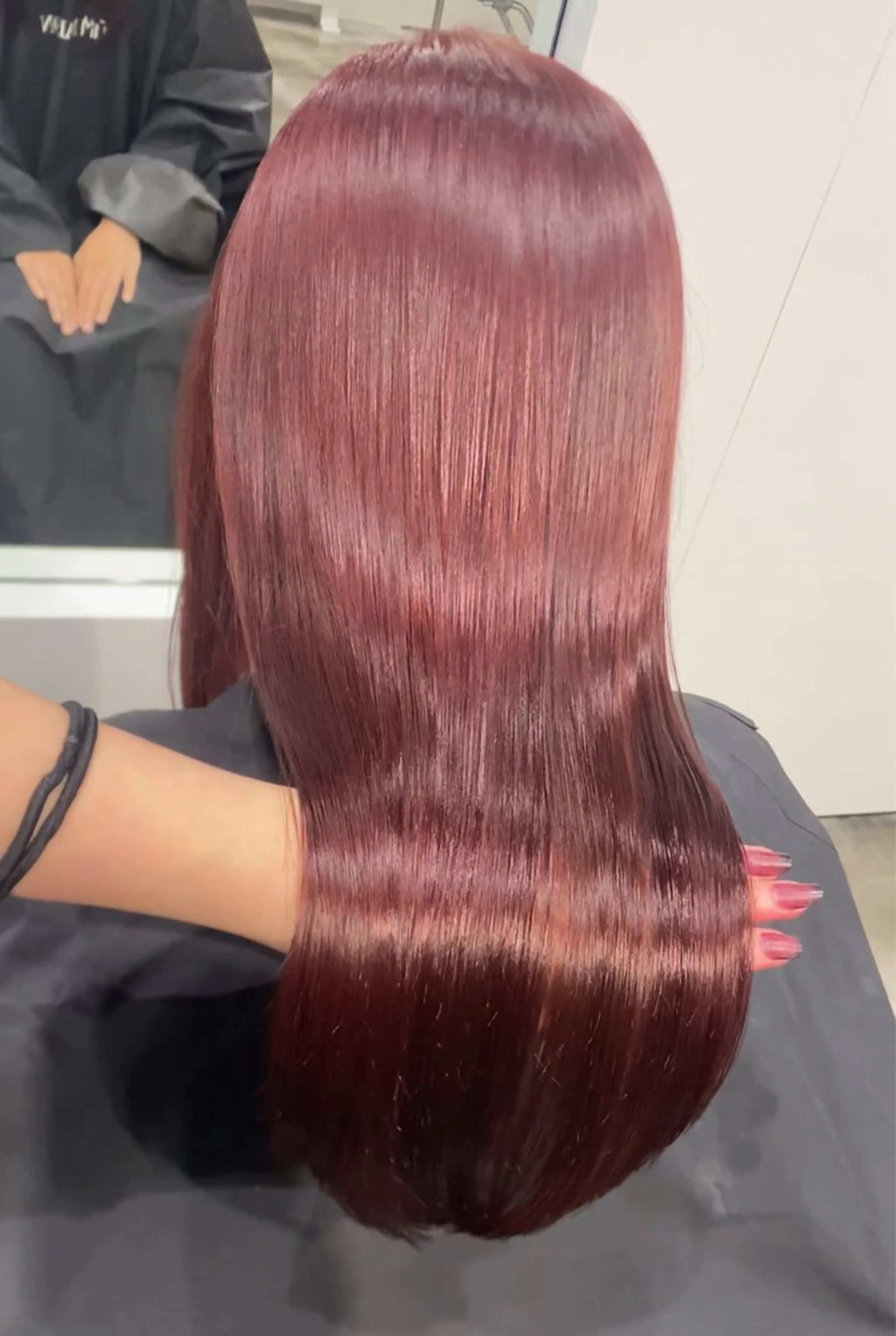 ロング カラー カット 縮毛矯正 トリートメント ヘッドスパ MAISON 原宿所属・さくらい ことみのヘアスタイル