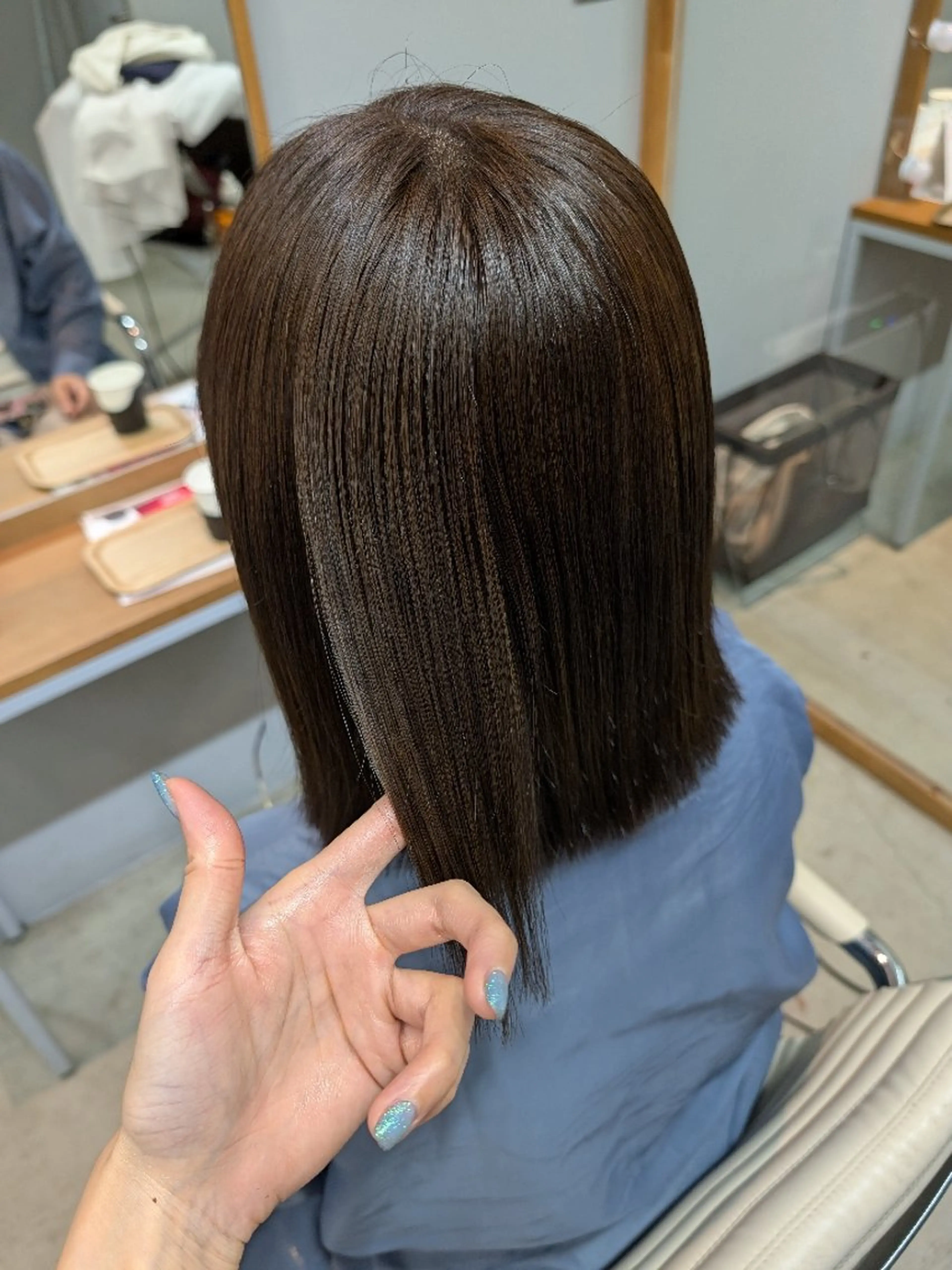 カラー カット ヘアカラー 髪質改善人気🌷U. チハル🌷ヘッドスパのヘアスタイル