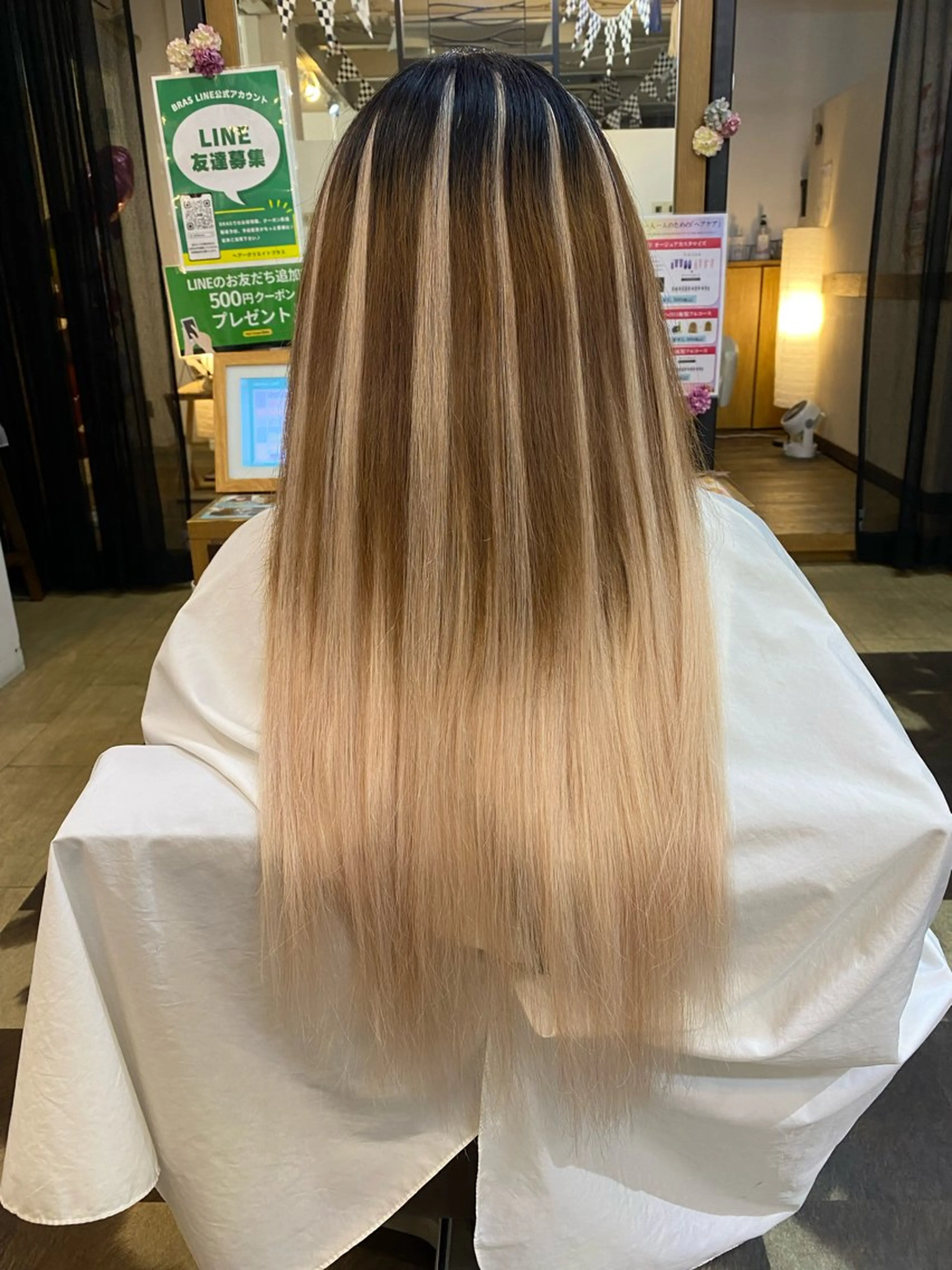 エクステ BRAS ナカガワのヘアスタイル