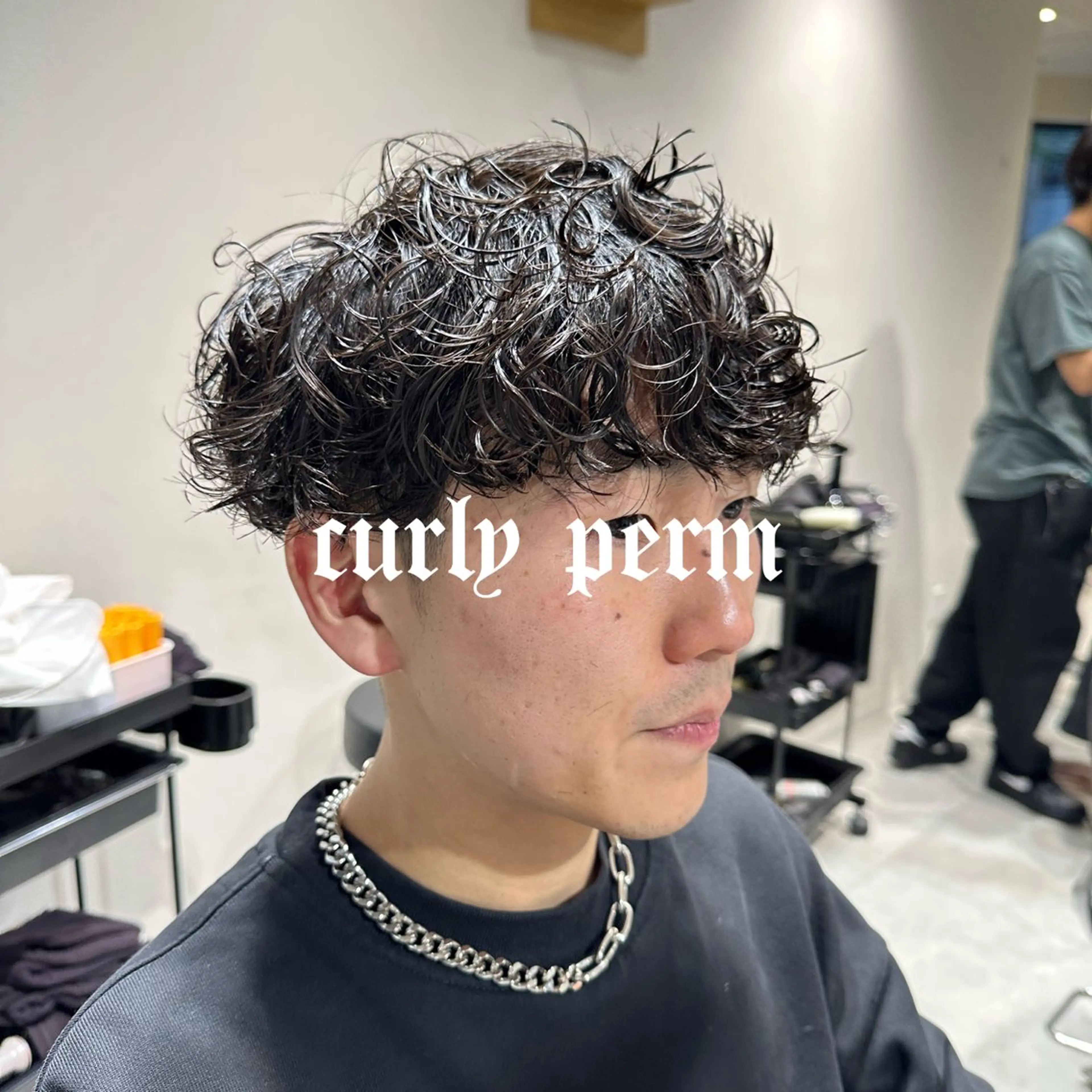 パーマ メンズ メンズパーマ カット パーマ トリートメント メンズパーマ特化 Gakutoのヘアスタイル